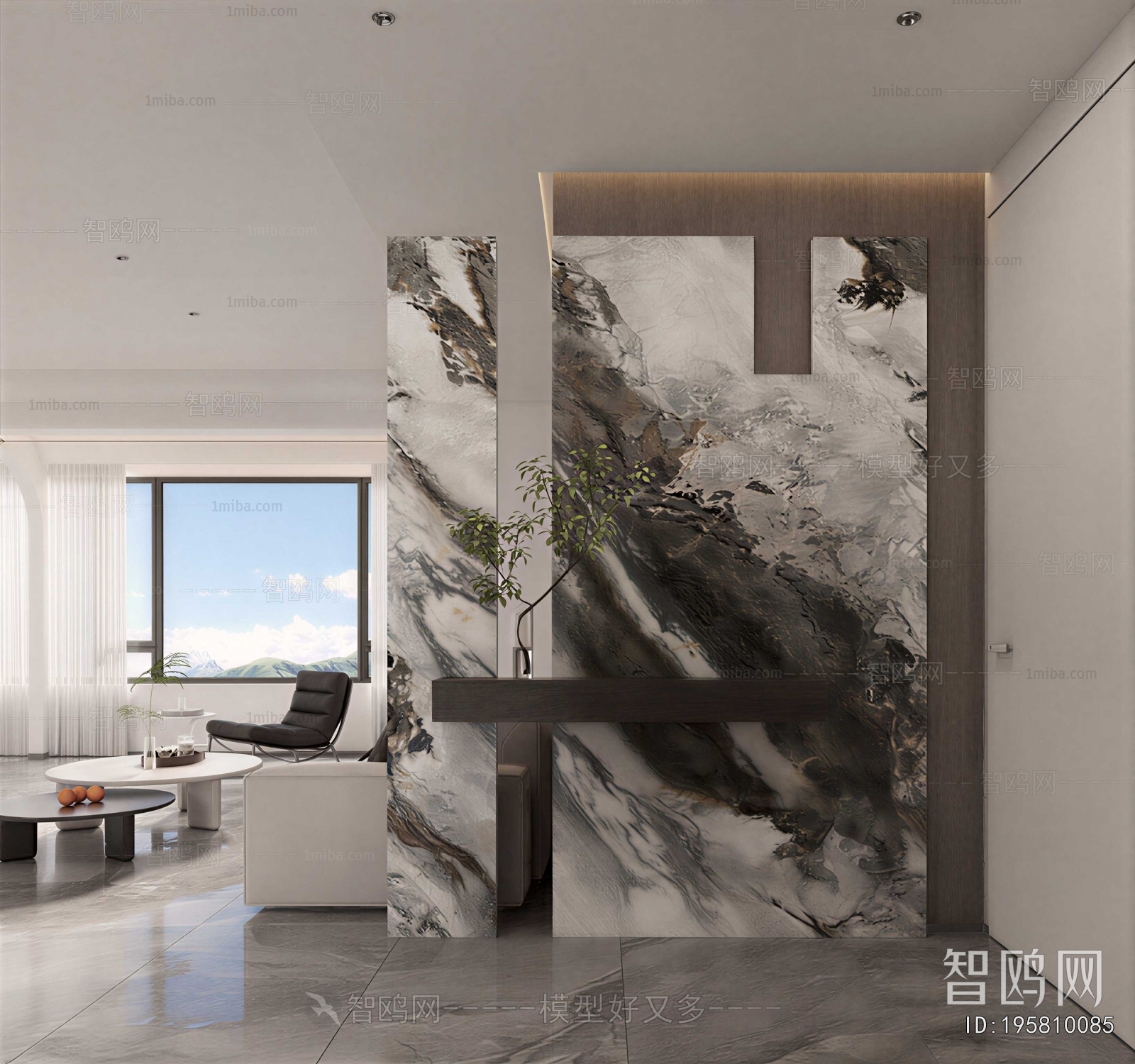 Modern Hallway