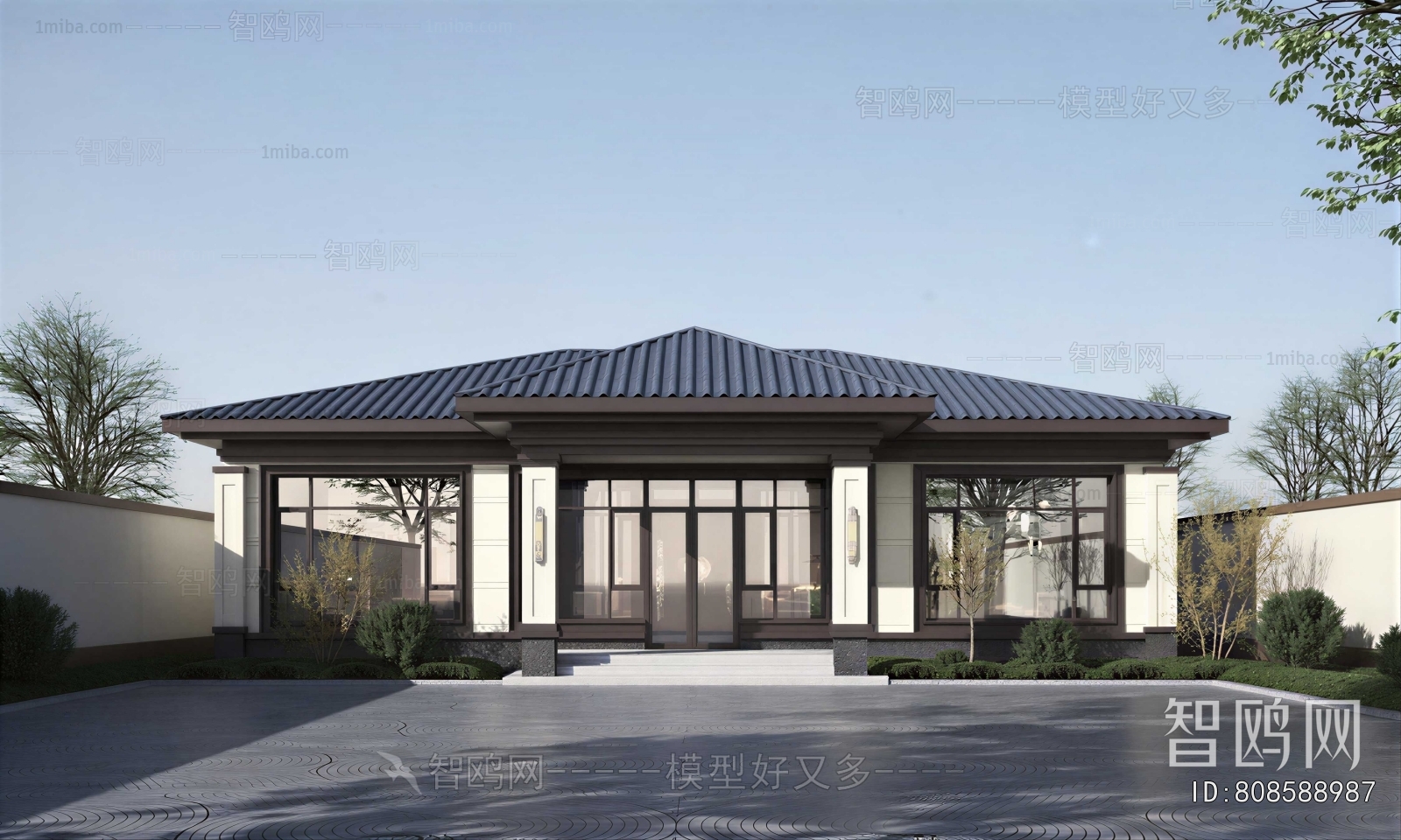 New Chinese Style Detached Villa