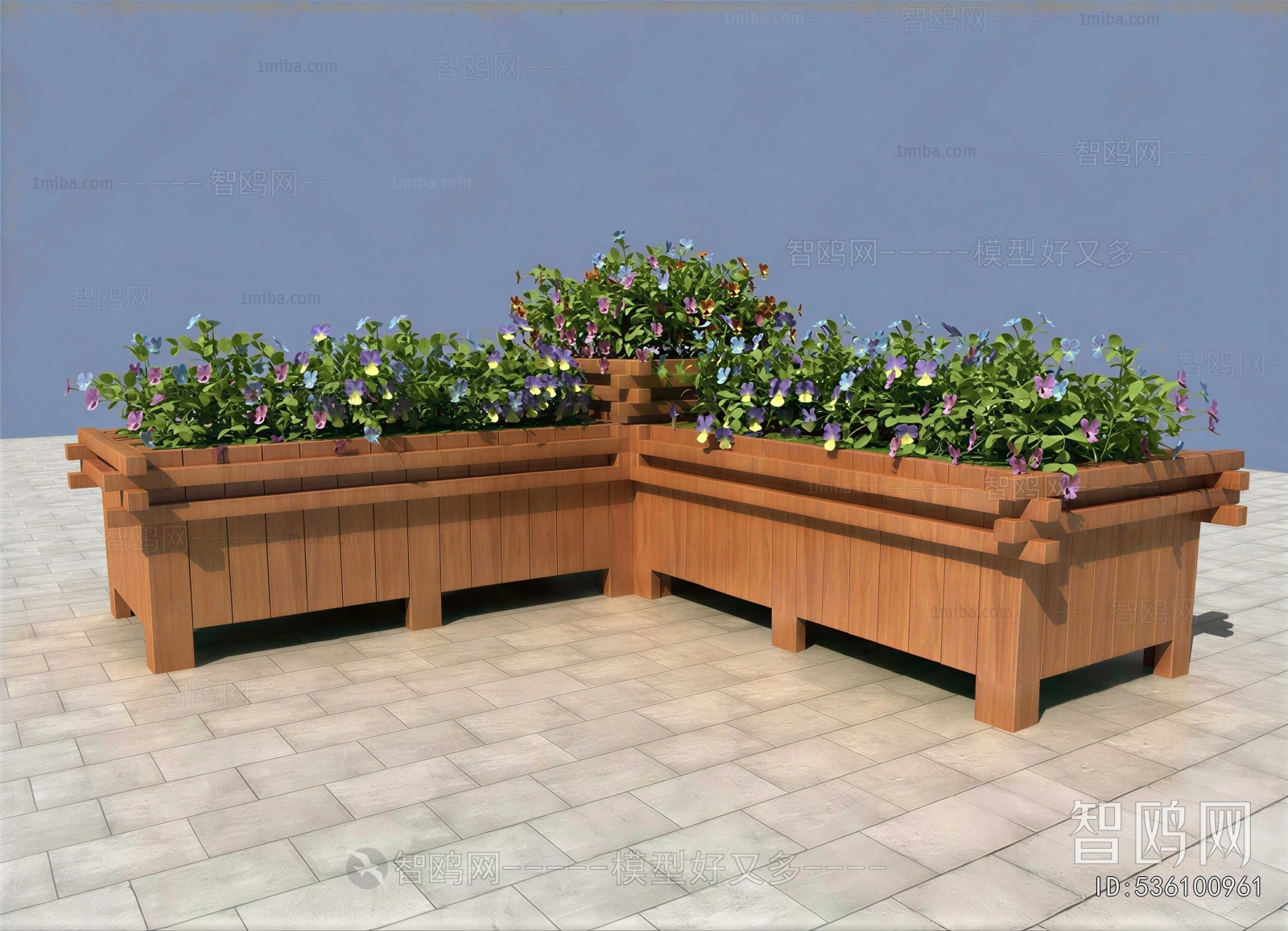 Modern Flower Bed, Flower Bowl, Flower Box