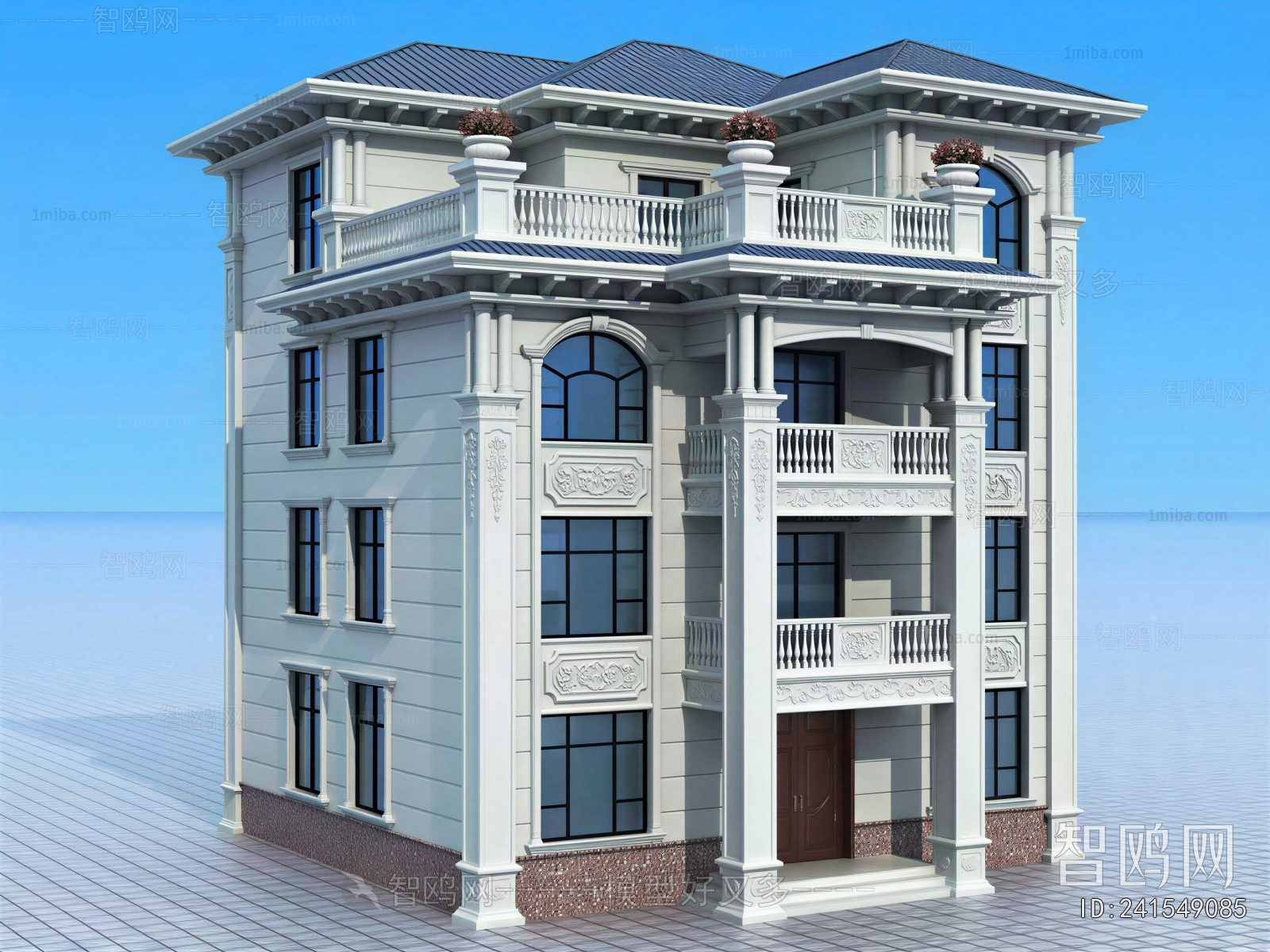 Simple European Style Detached Villa