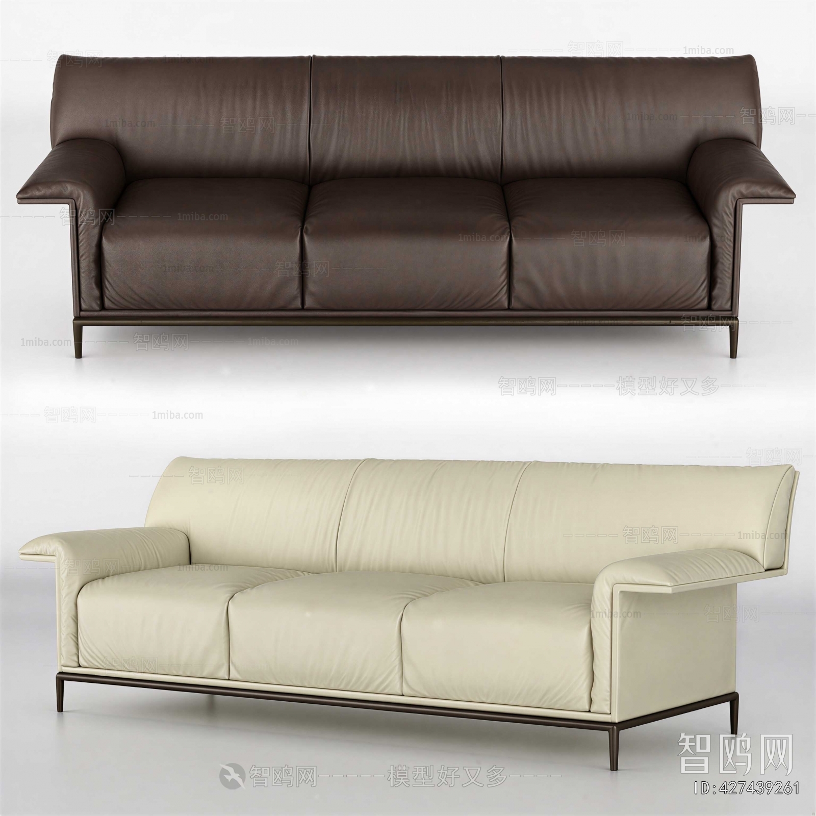 Modern Three-seat Sofa