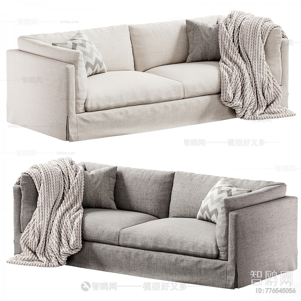 Modern Three-seat Sofa