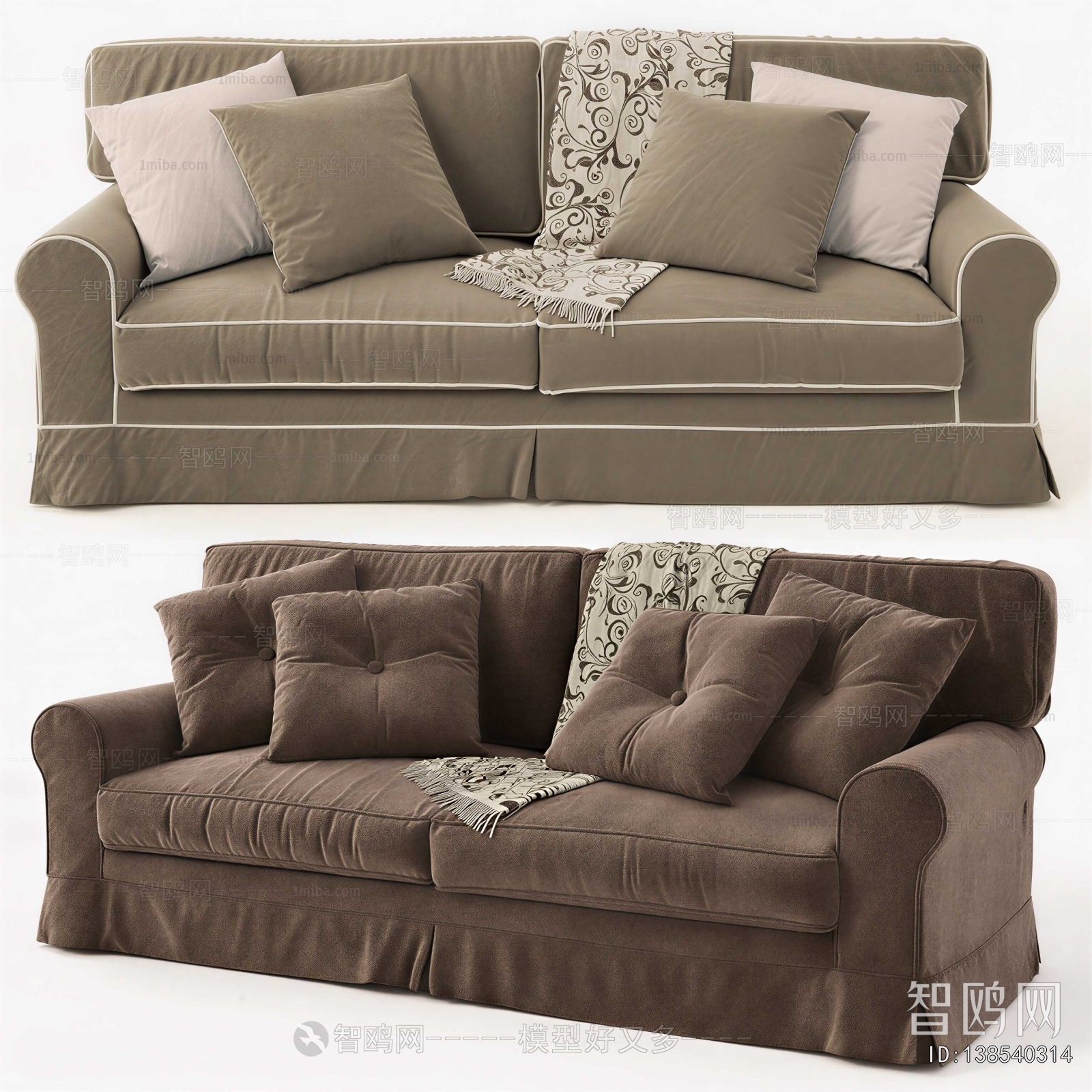 American Style A Sofa For Two