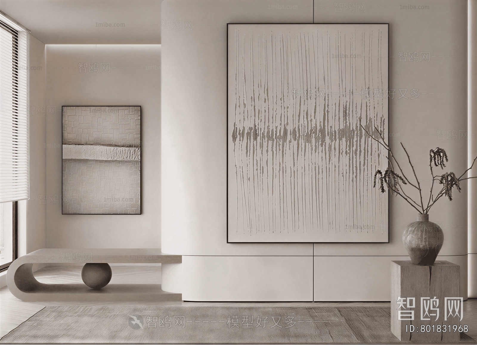 Wabi-sabi Style Painting