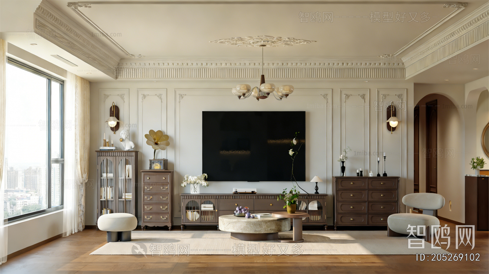 French Style A Living Room