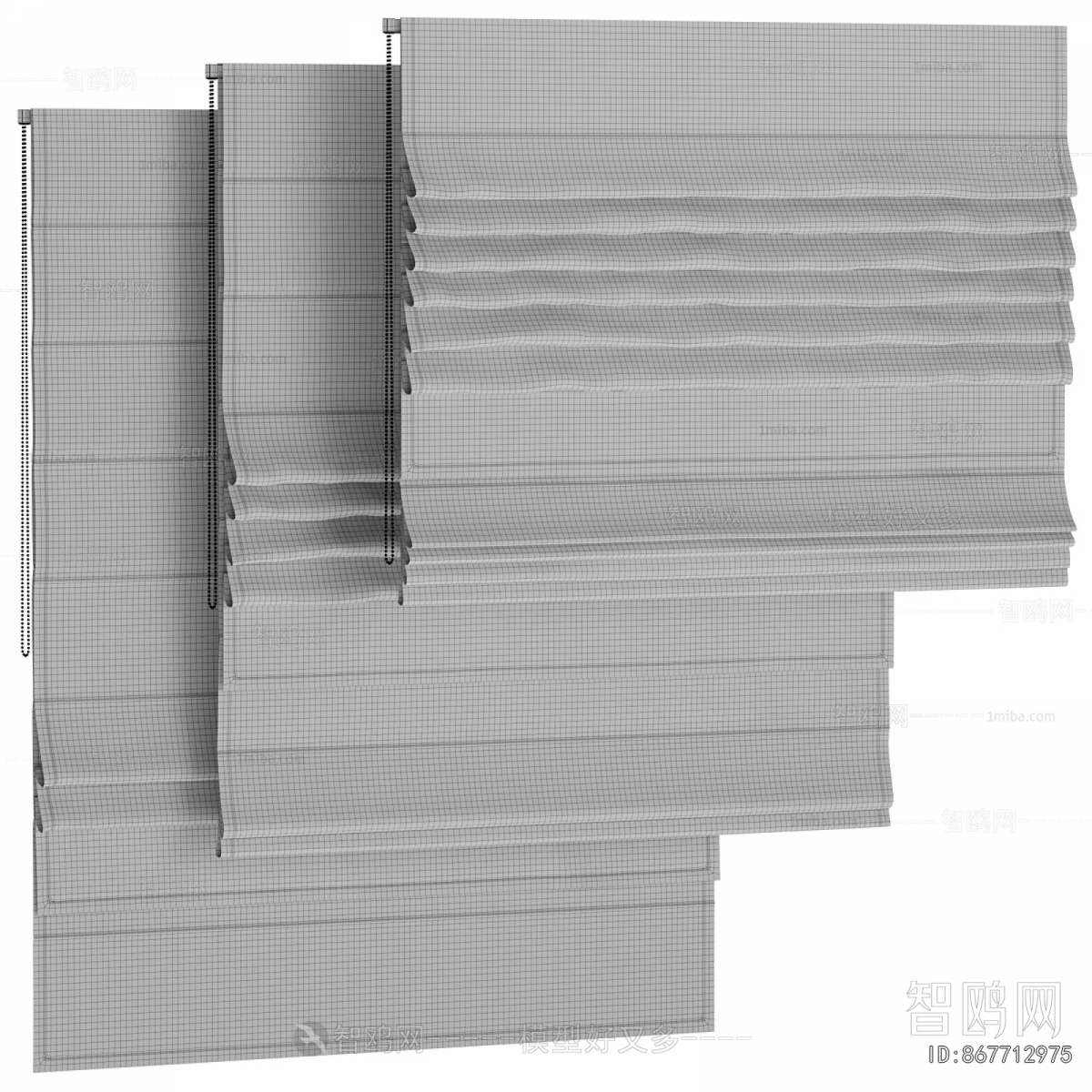Modern Roman Curtain