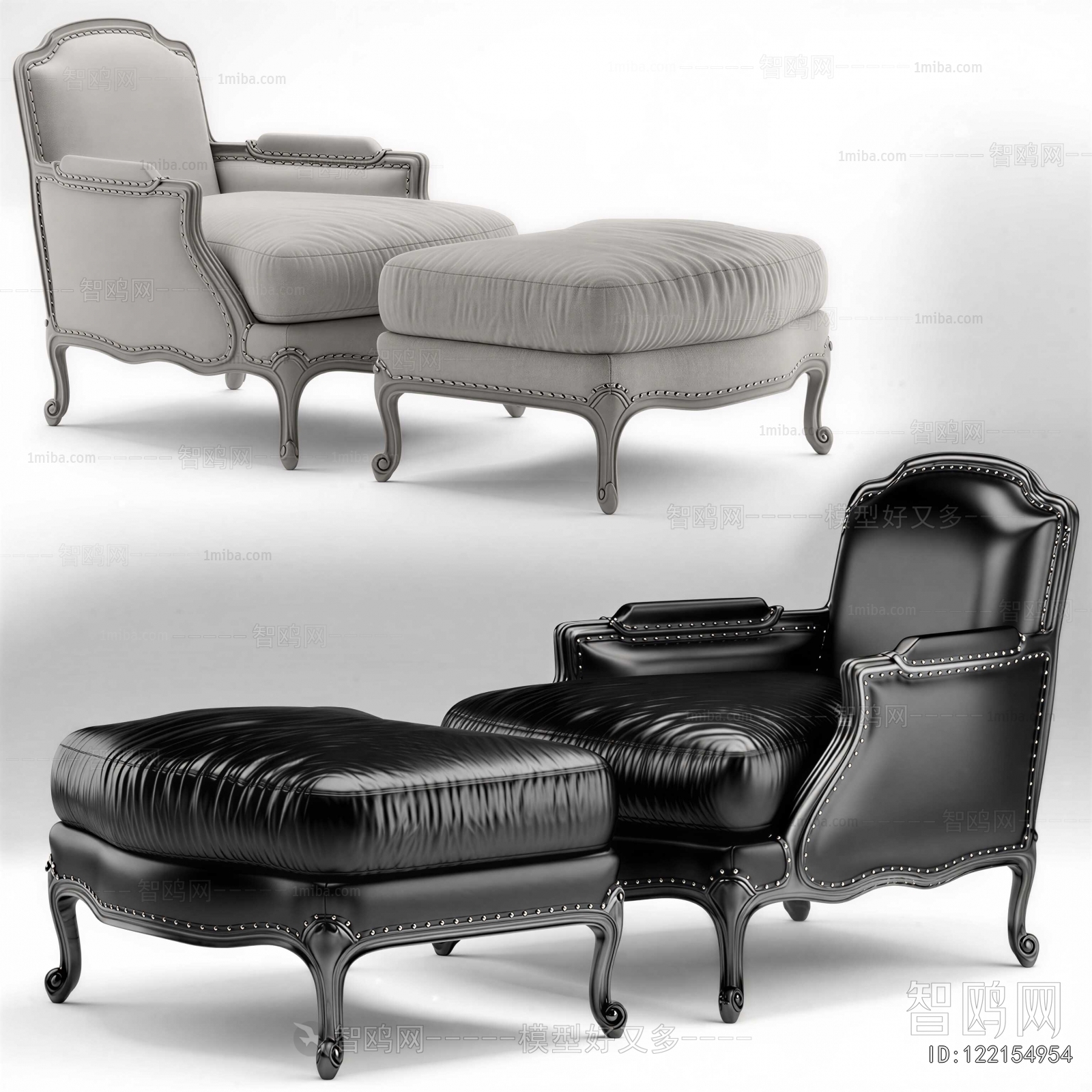 European Style Single Sofa