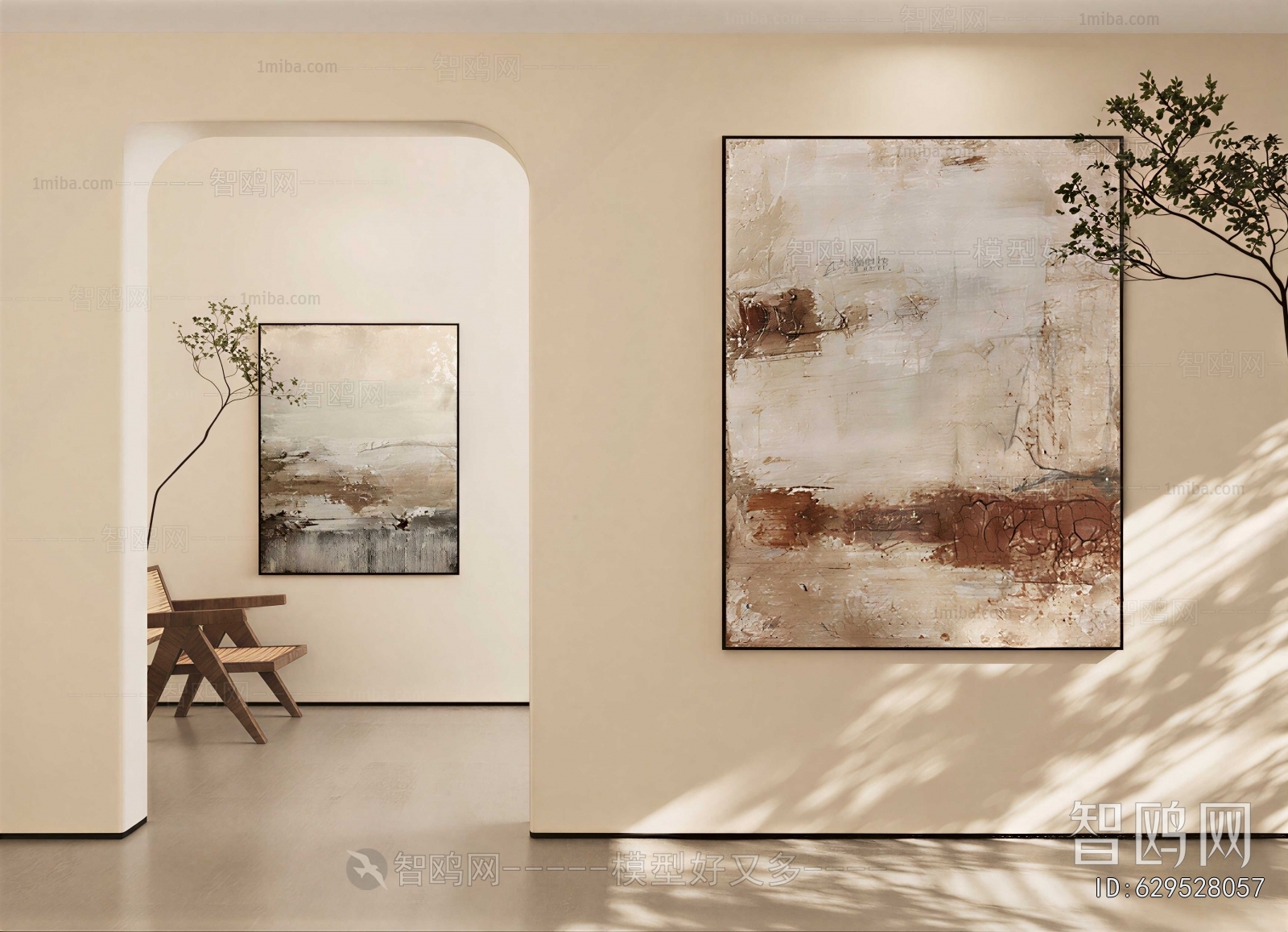 Wabi-sabi Style Painting