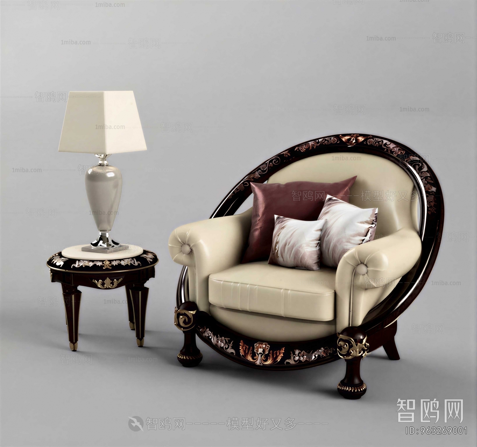 European Style Single Sofa