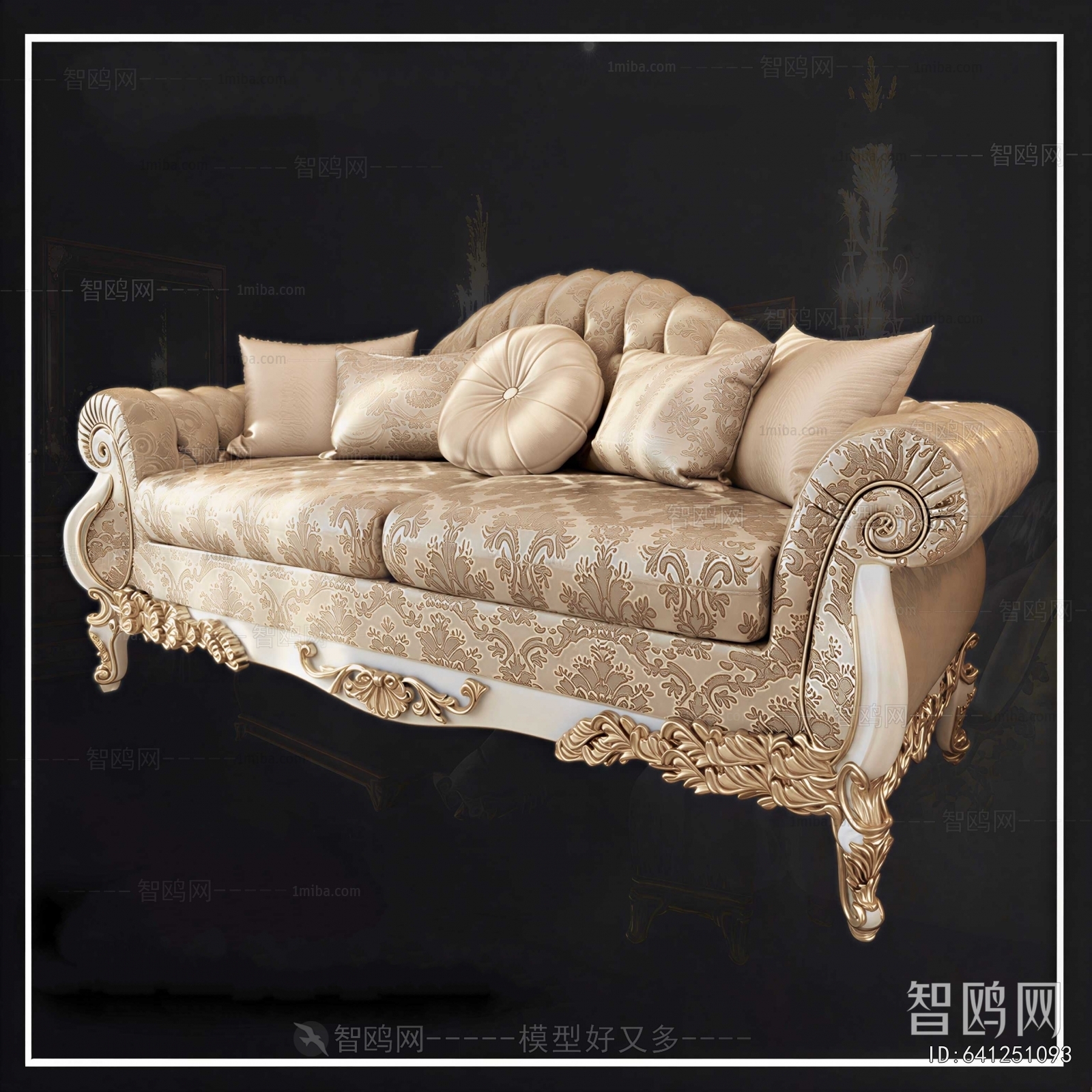 European Style A Sofa For Two