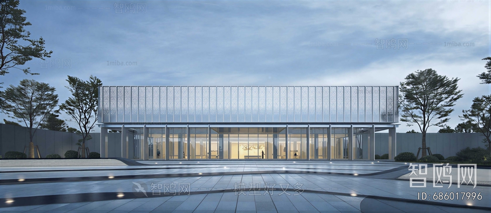 Modern Appearance Of Commercial Building