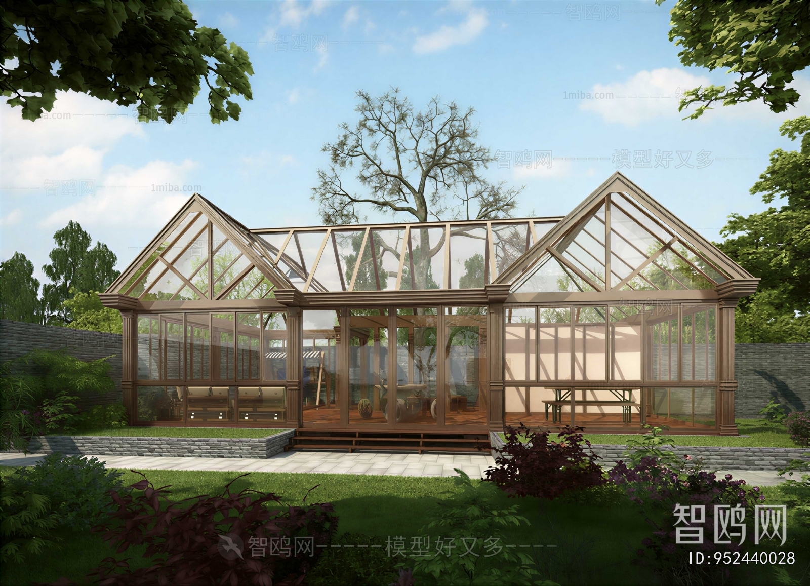 Modern Glass Sunshine Room