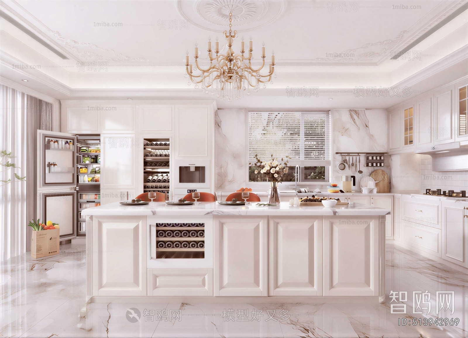 Simple European Style The Kitchen