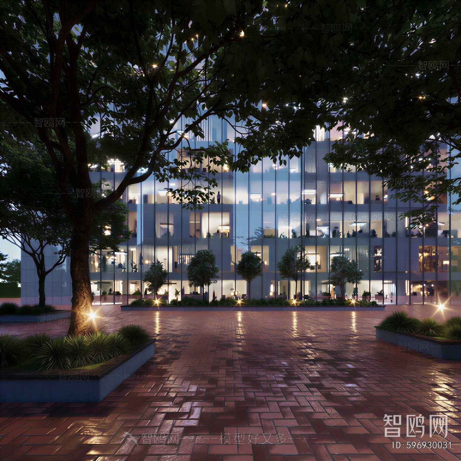 Modern Appearance Of Commercial Building