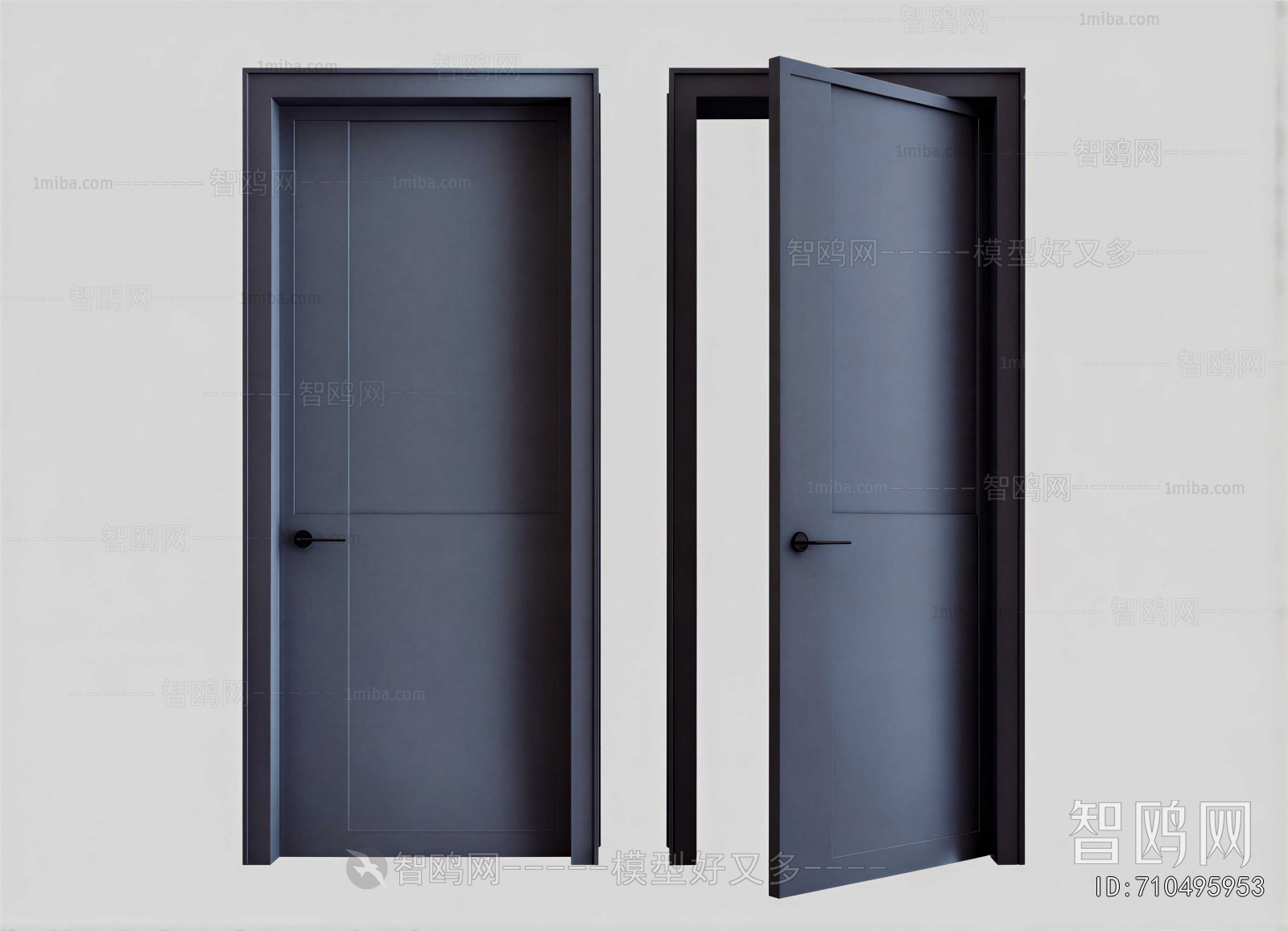 Modern Single Door