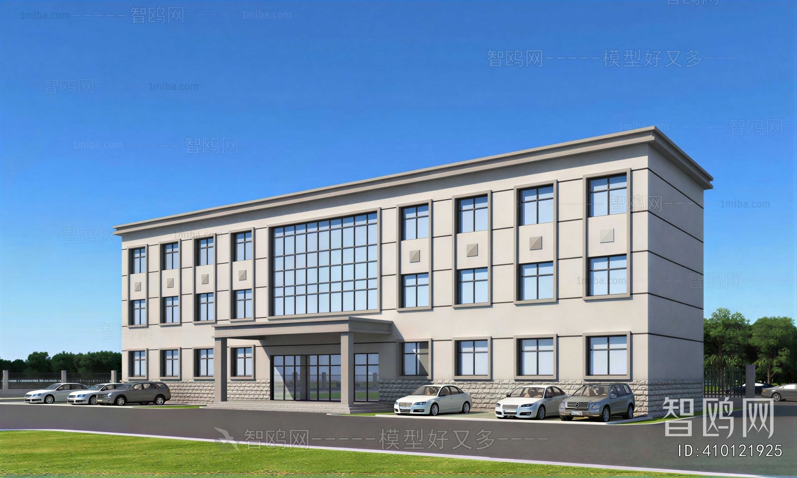Modern Appearance Of Commercial Building