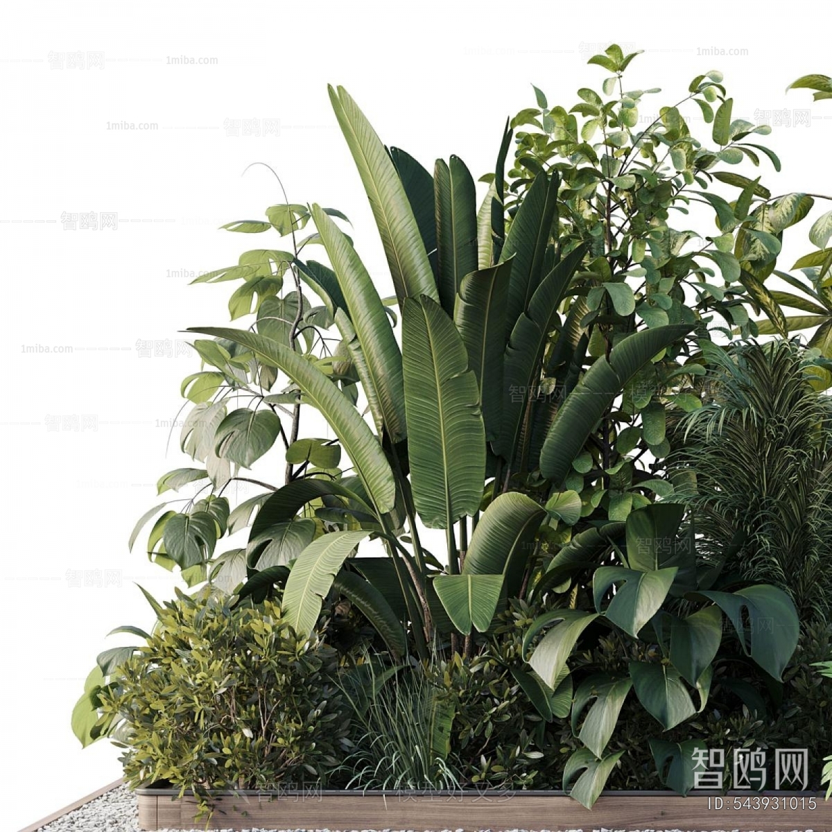 Modern Plant Pile