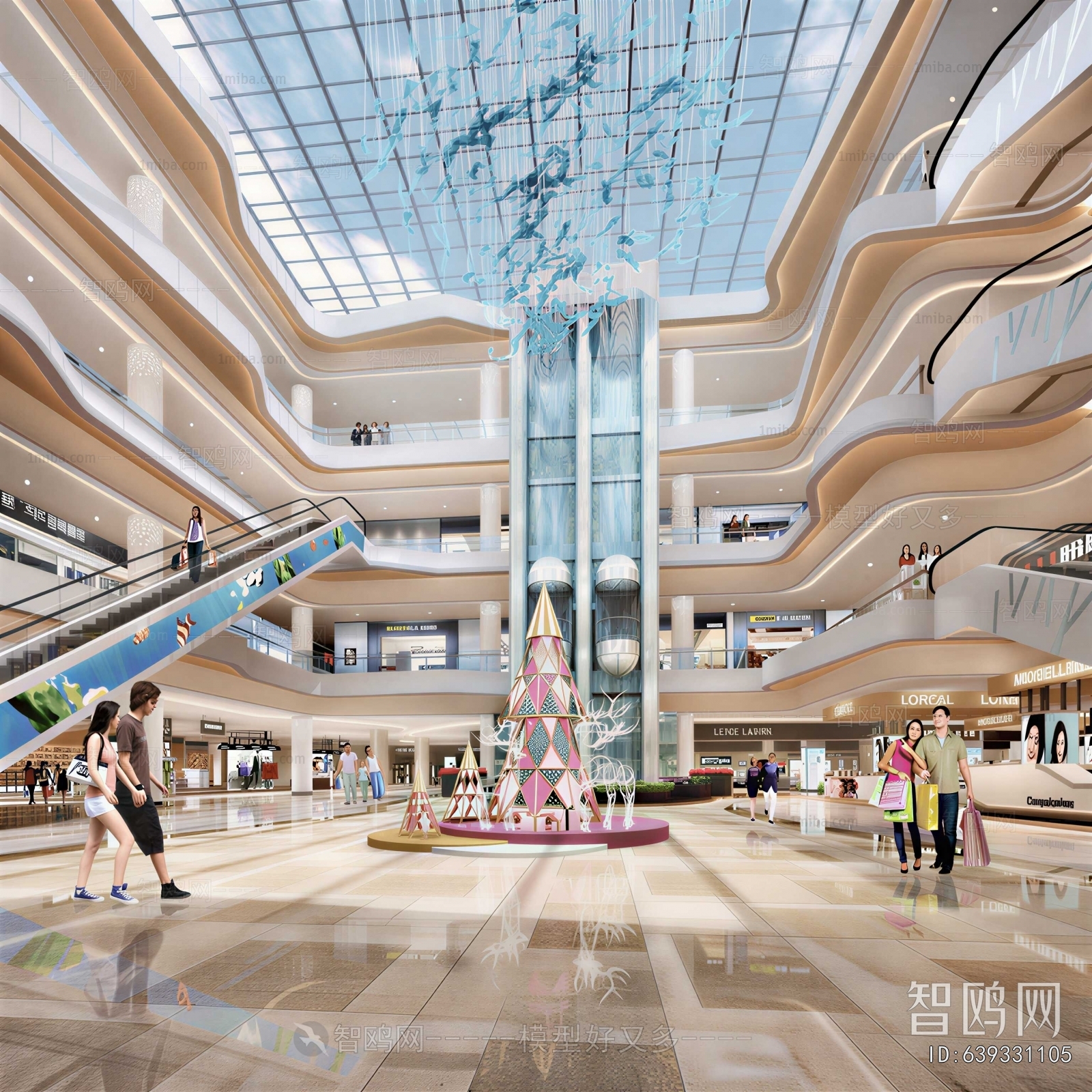 Modern Shopping Mall