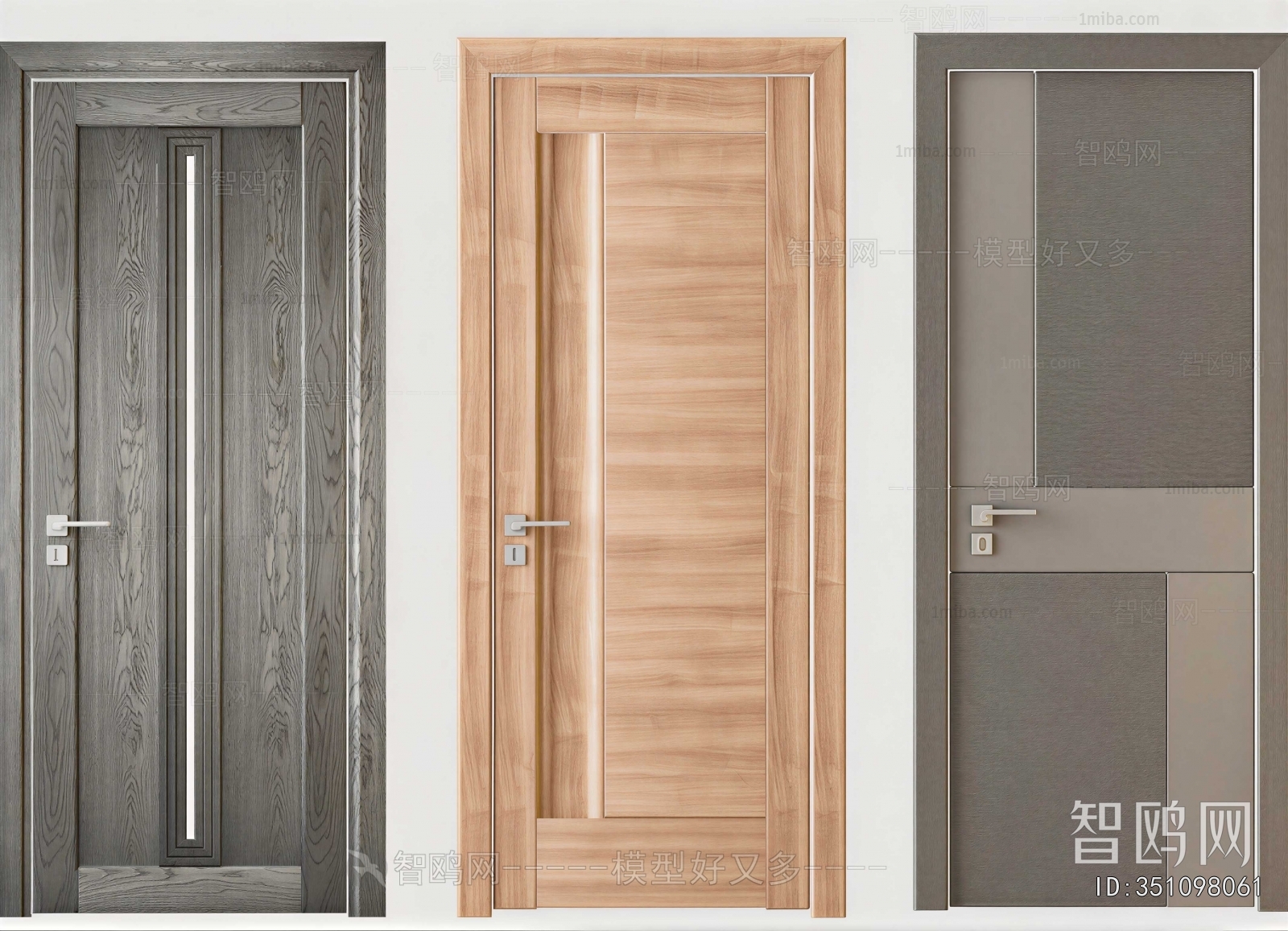 Modern Single Door