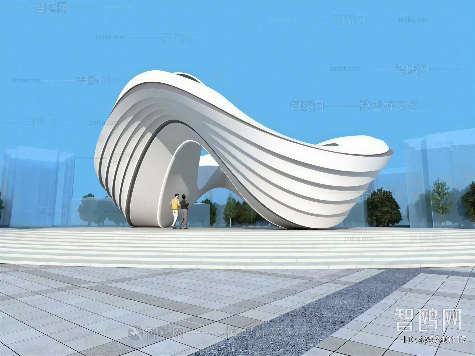 Modern Sculpture Sketch