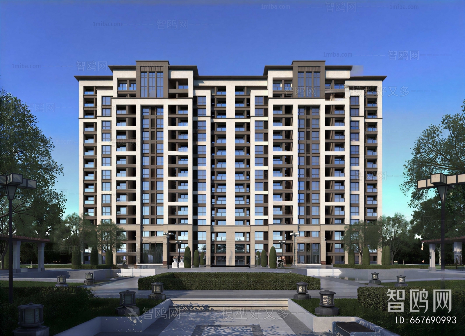 Modern Residential Building