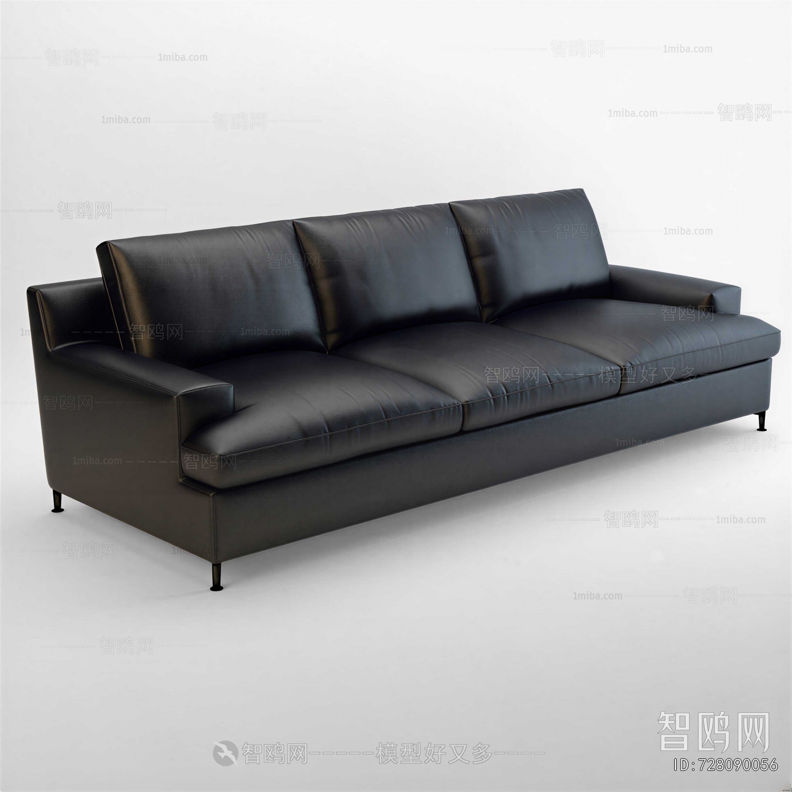 Modern Three-seat Sofa