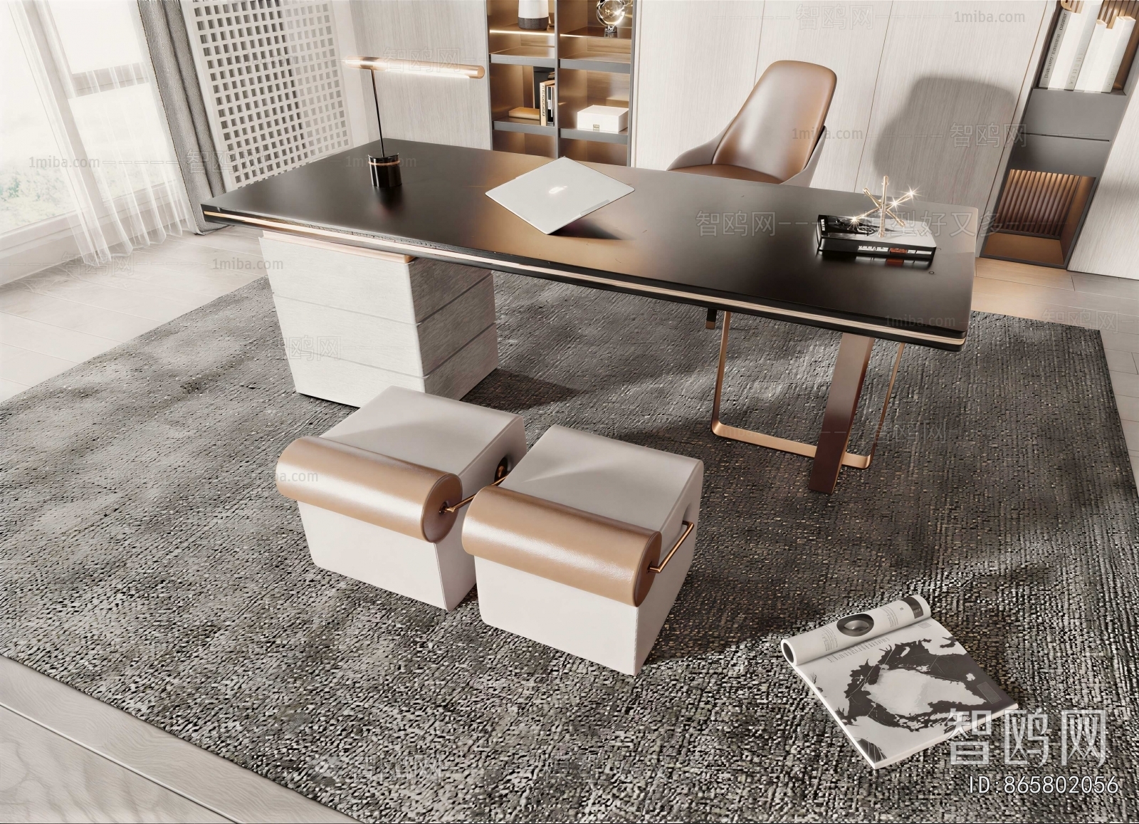 Modern Computer Desk And Chair