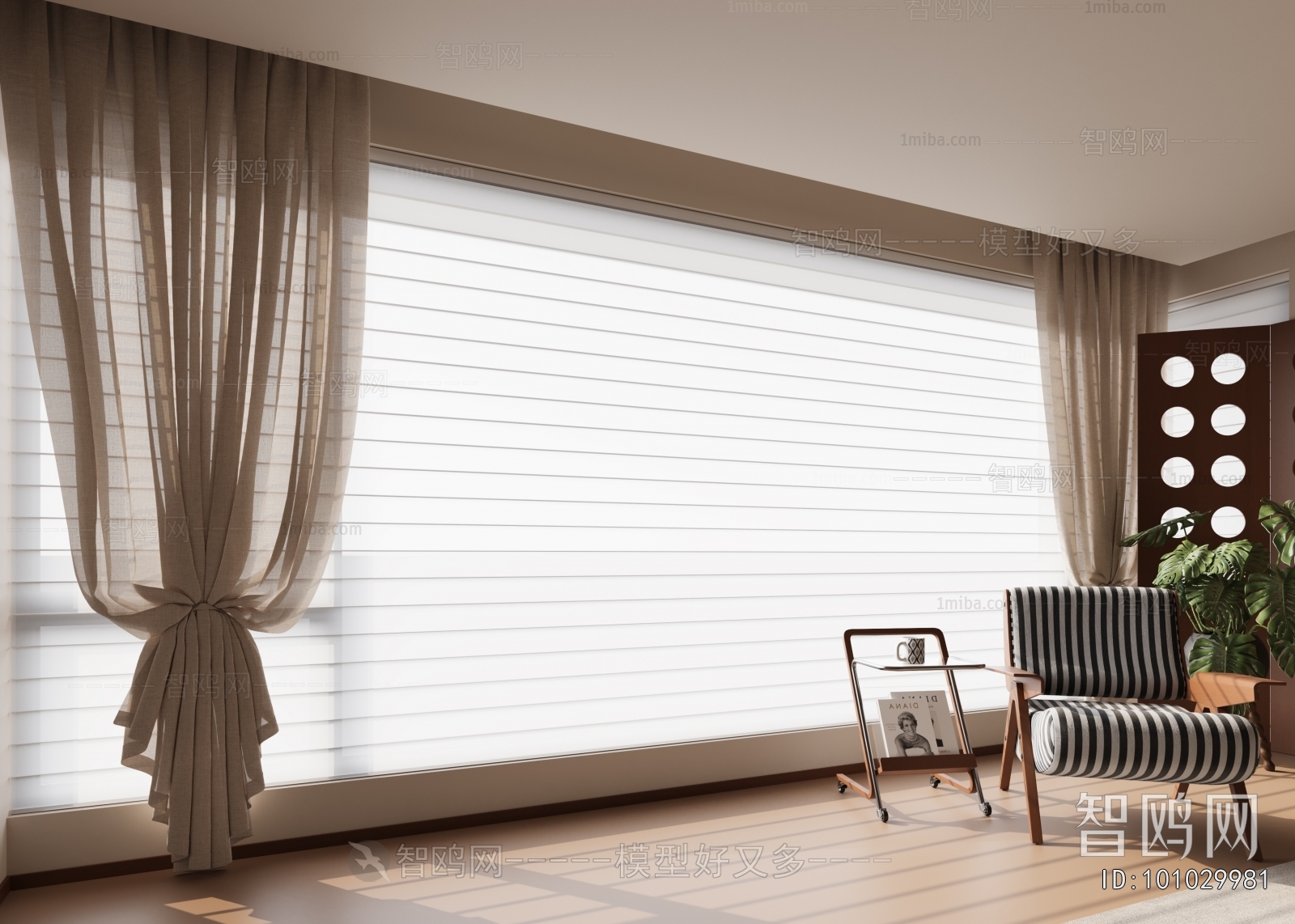 Modern The Curtain