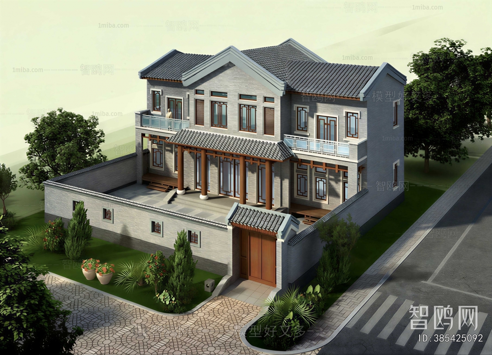 New Chinese Style Detached Villa