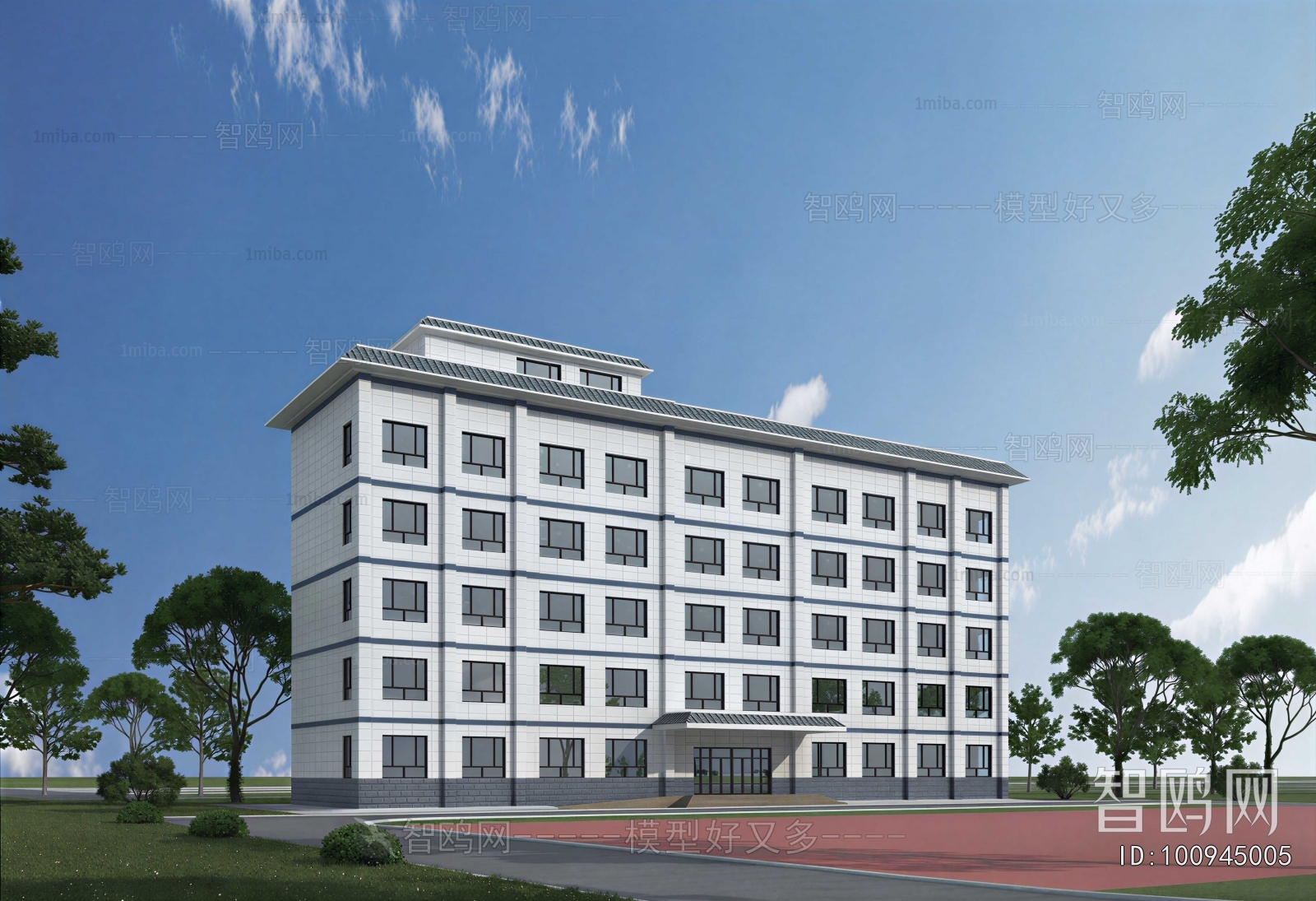 Modern Appearance Of Commercial Building