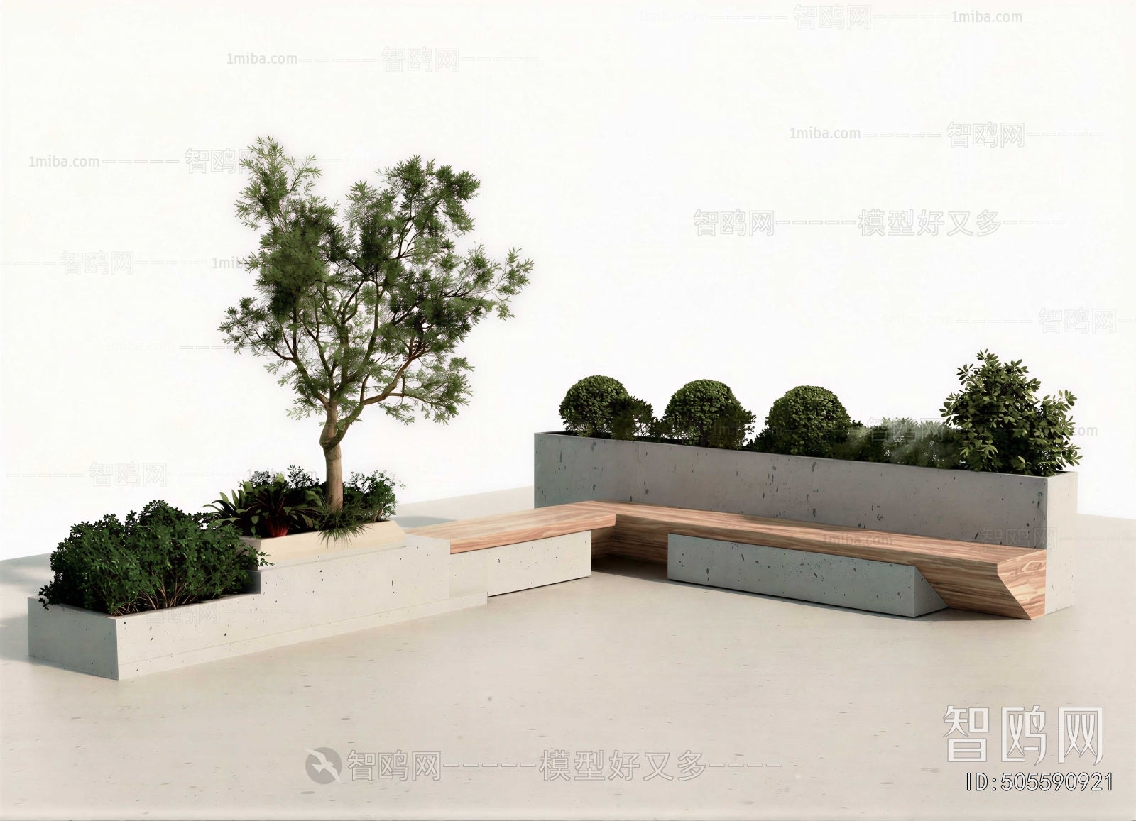 Modern Flower Bed, Flower Bowl, Flower Box