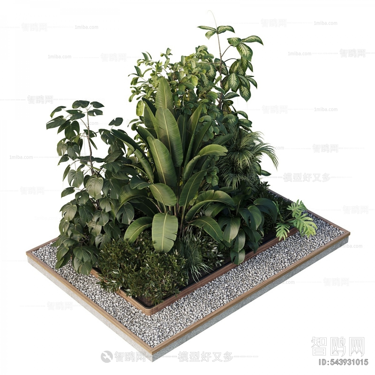 Modern Plant Pile