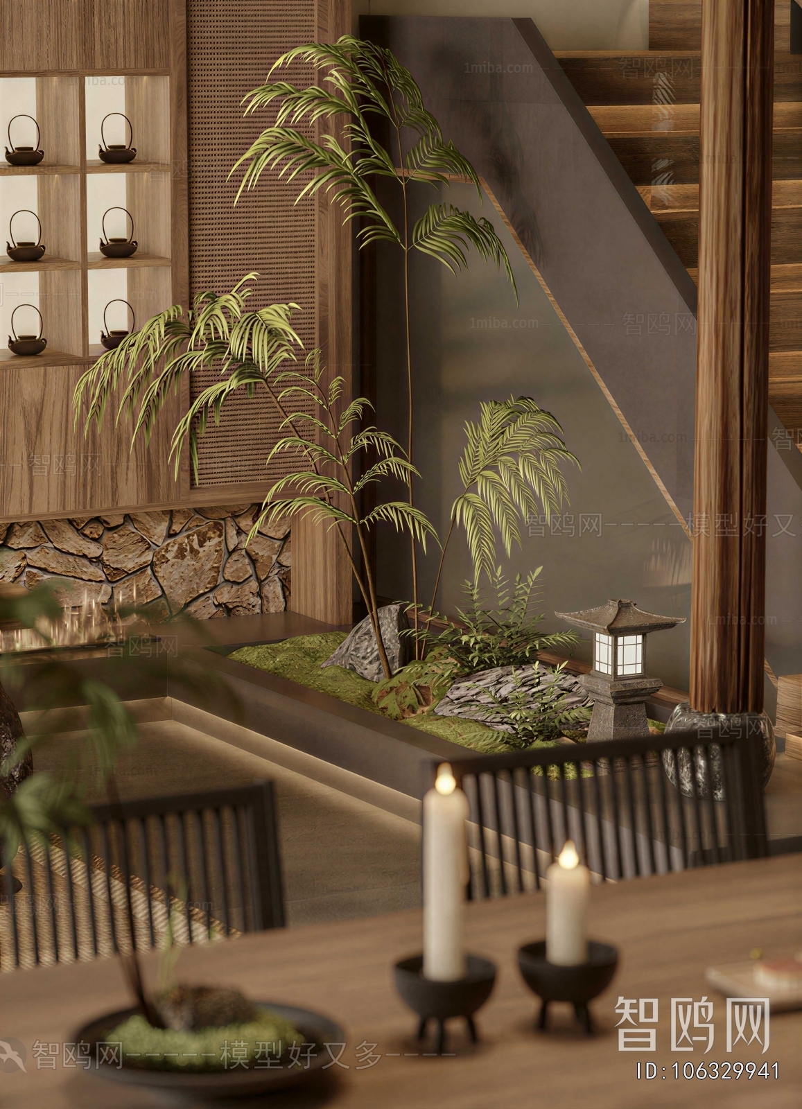 Japanese Style Plant Landscaping