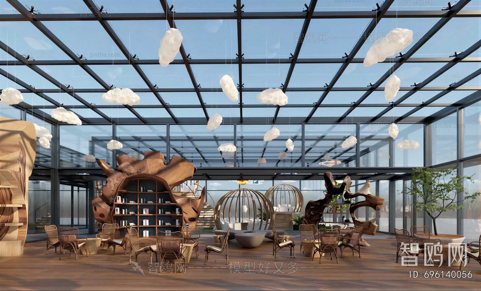 Modern Bookstore Book Bar