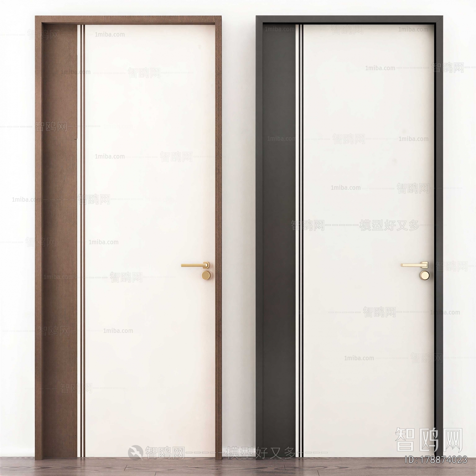 Modern Single Door