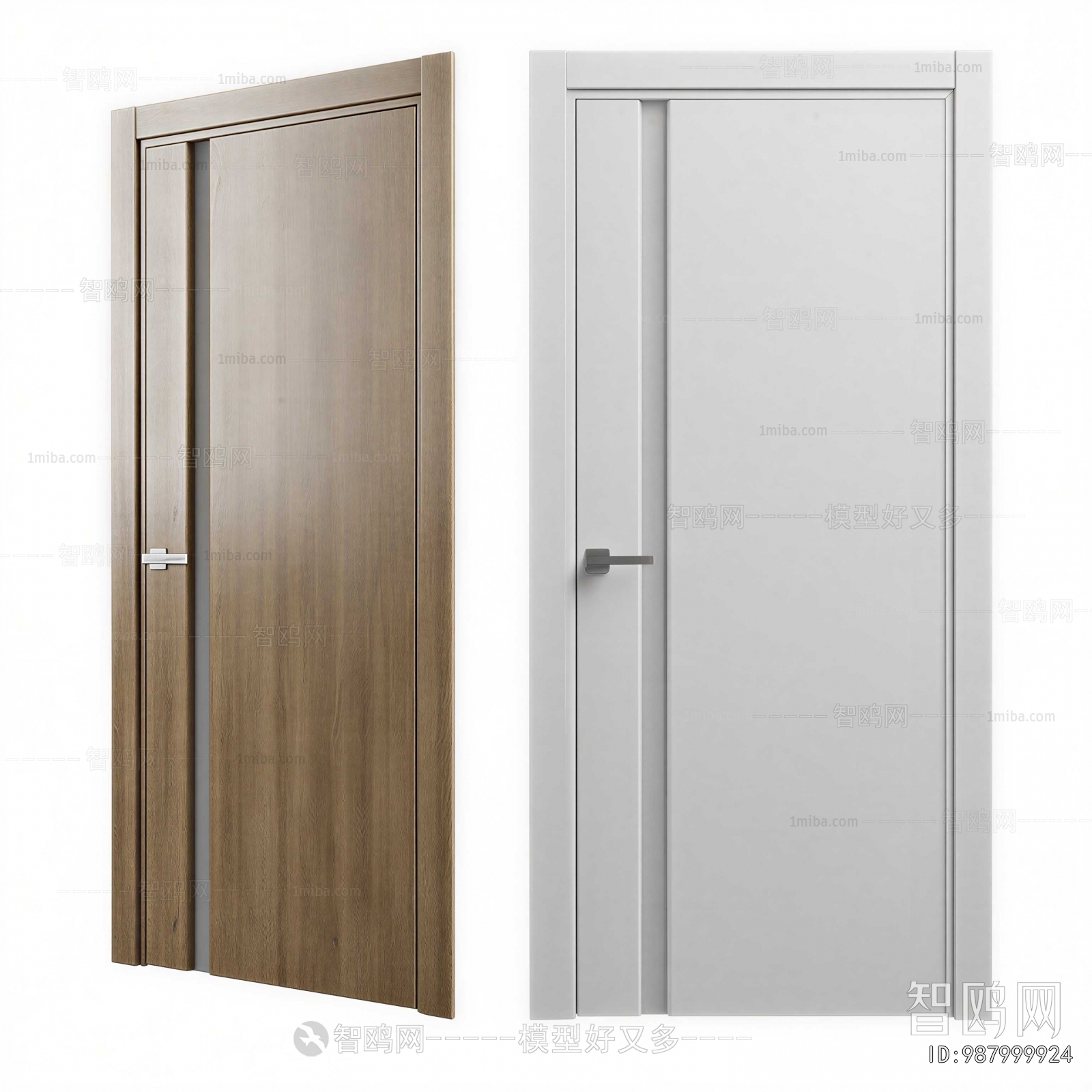Modern Single Door