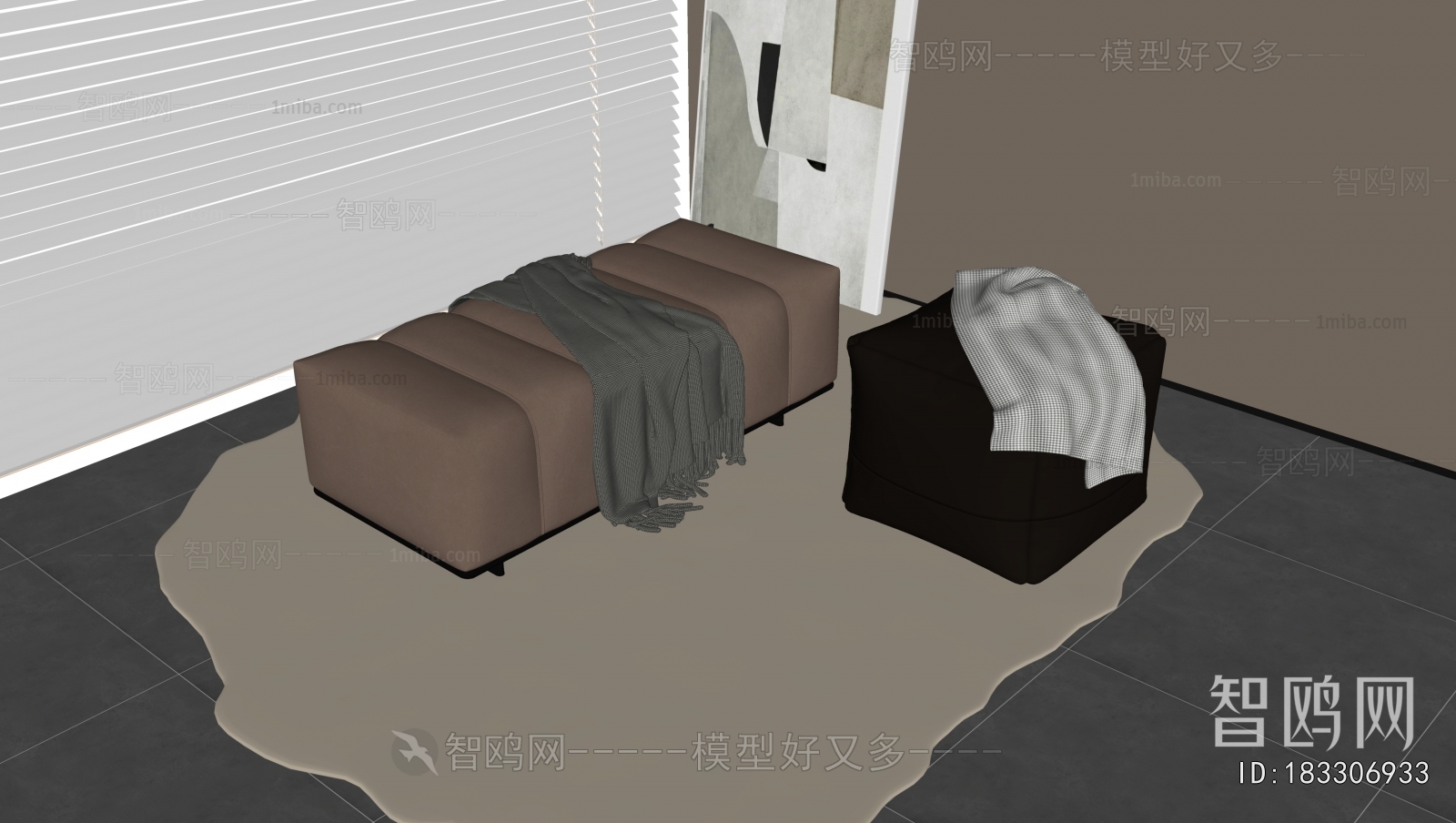 Modern Sofa Stool