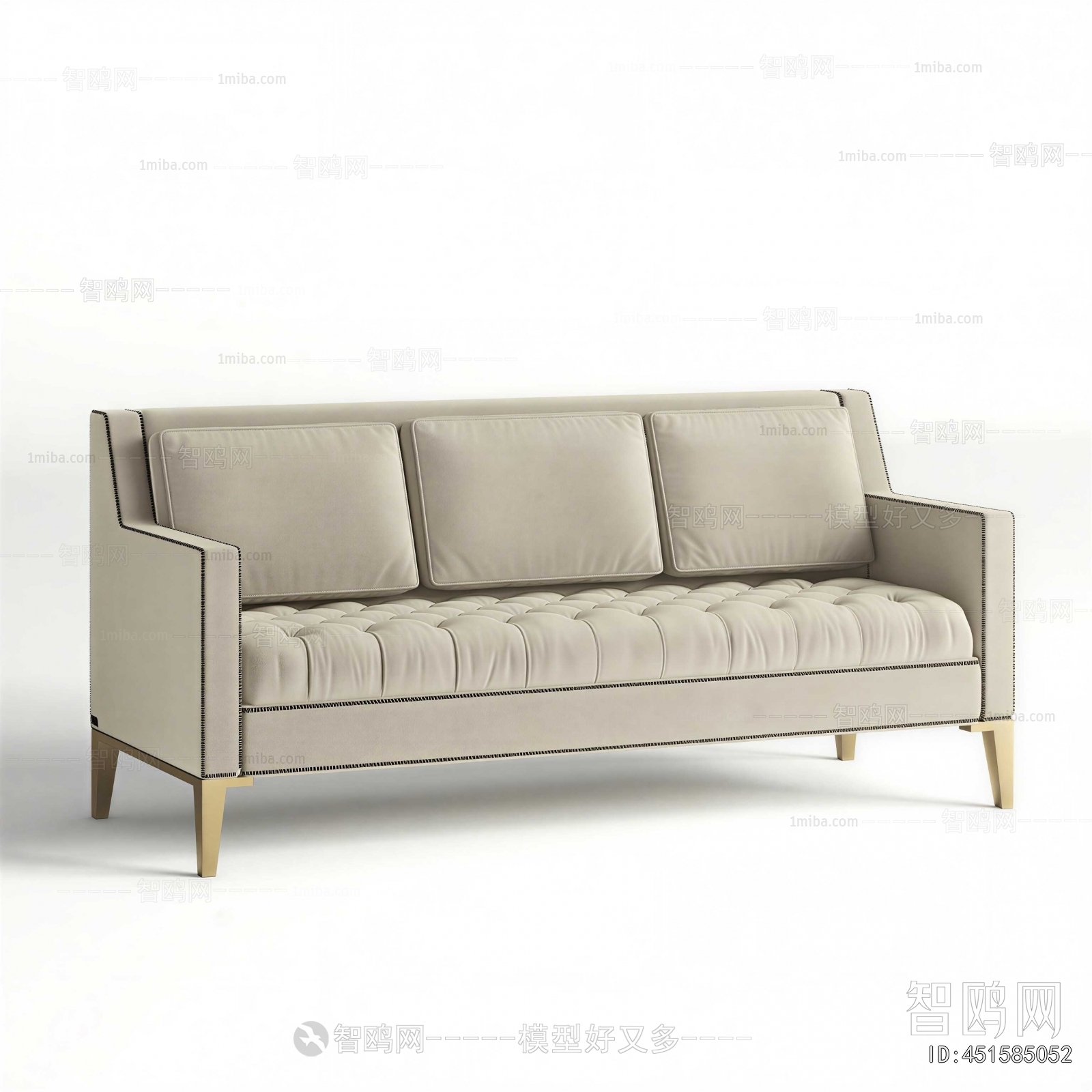 Modern Three-seat Sofa