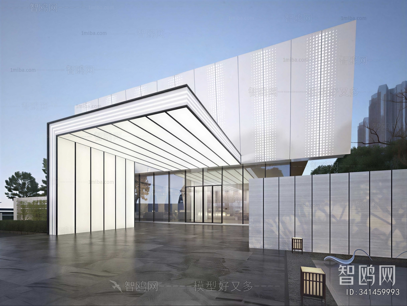 Modern Appearance Of Commercial Building
