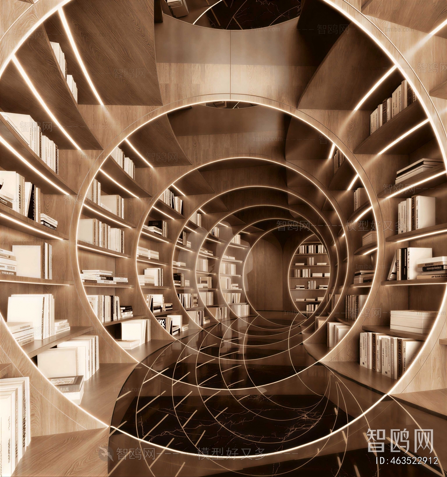 Modern Bookstore Book Bar
