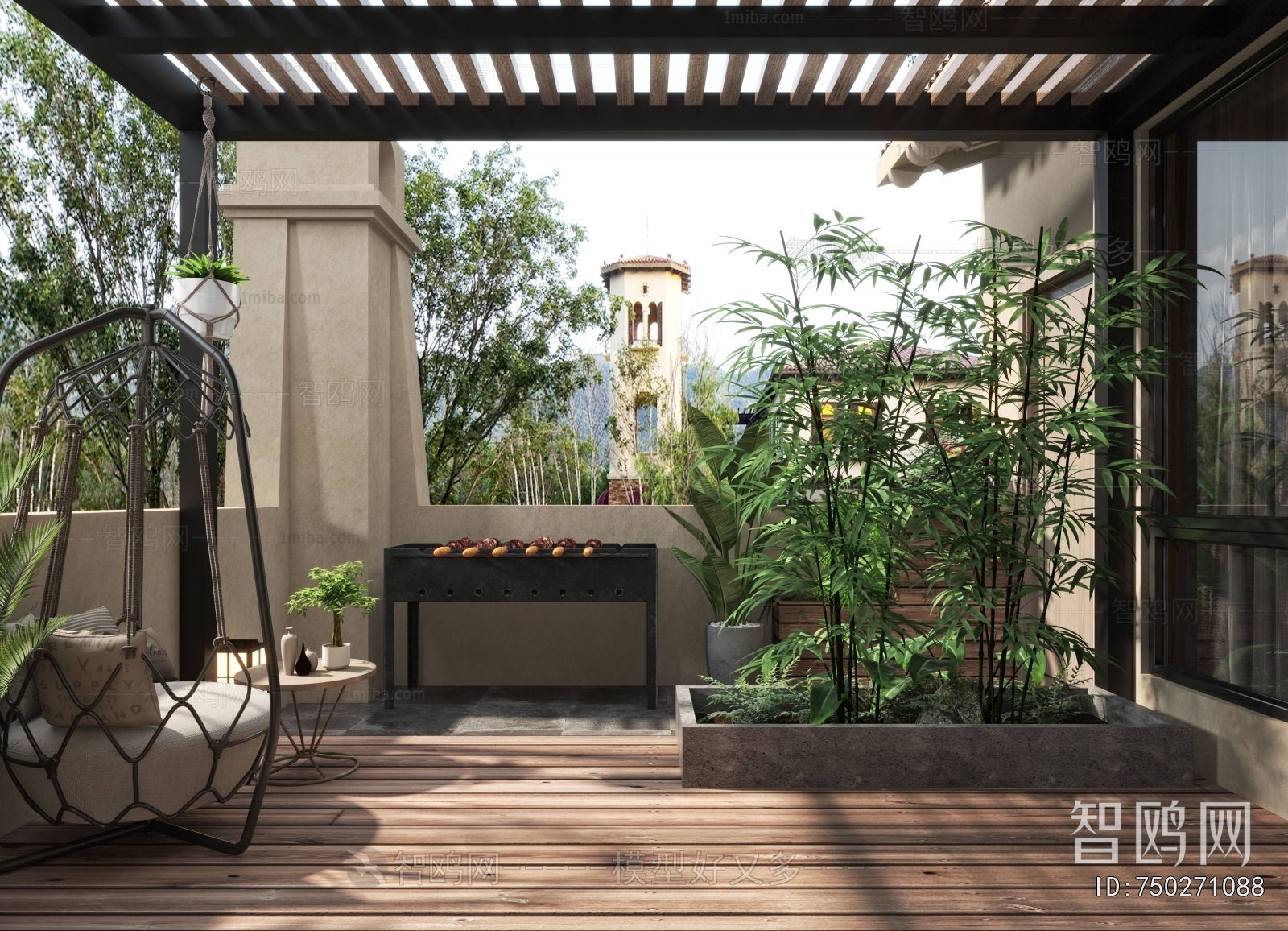 Modern Leisure Balcony
