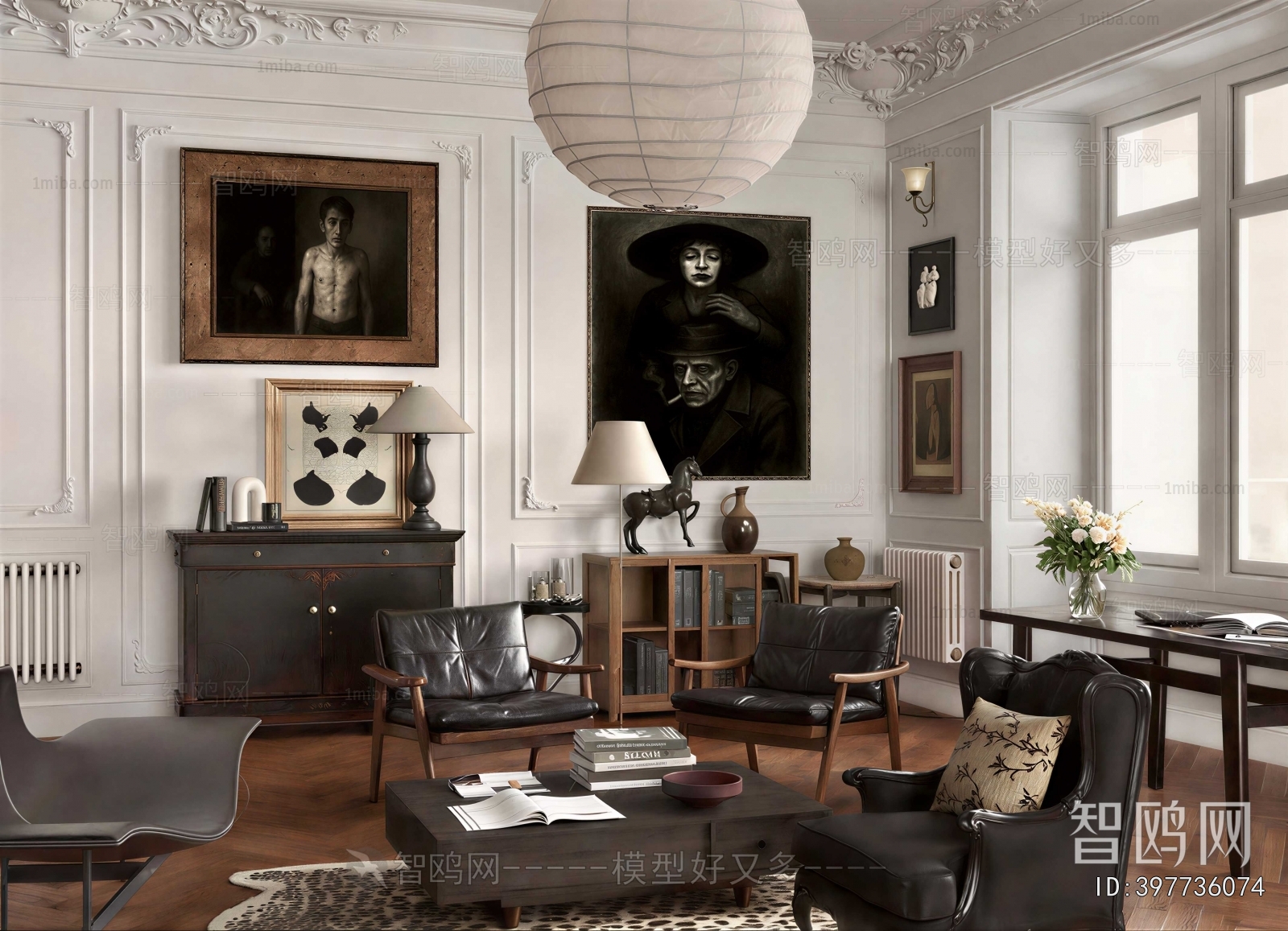 French Style A Living Room