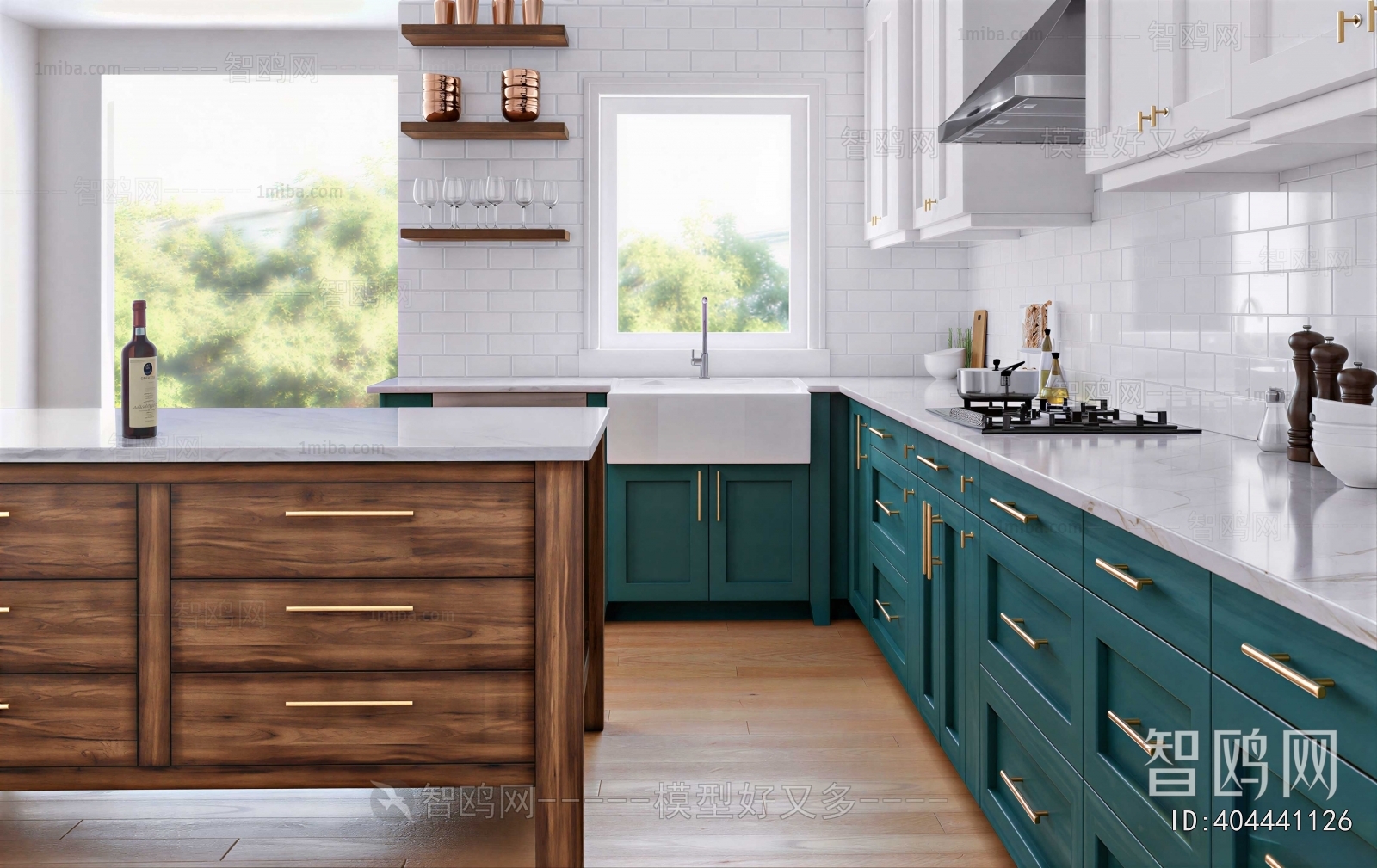 Modern The Kitchen