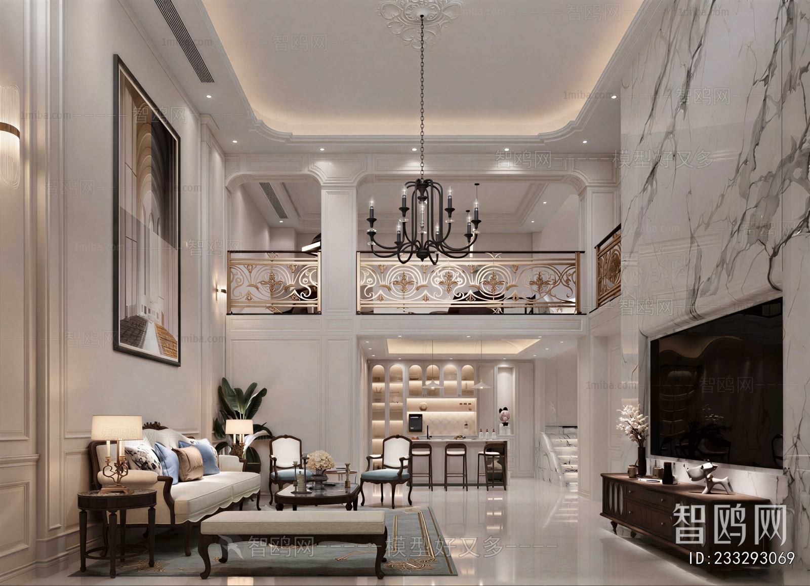 French Style A Living Room
