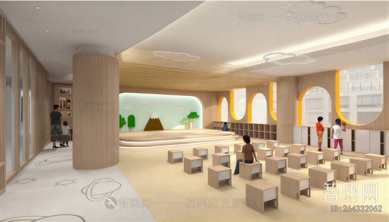 Modern Children's Playroom