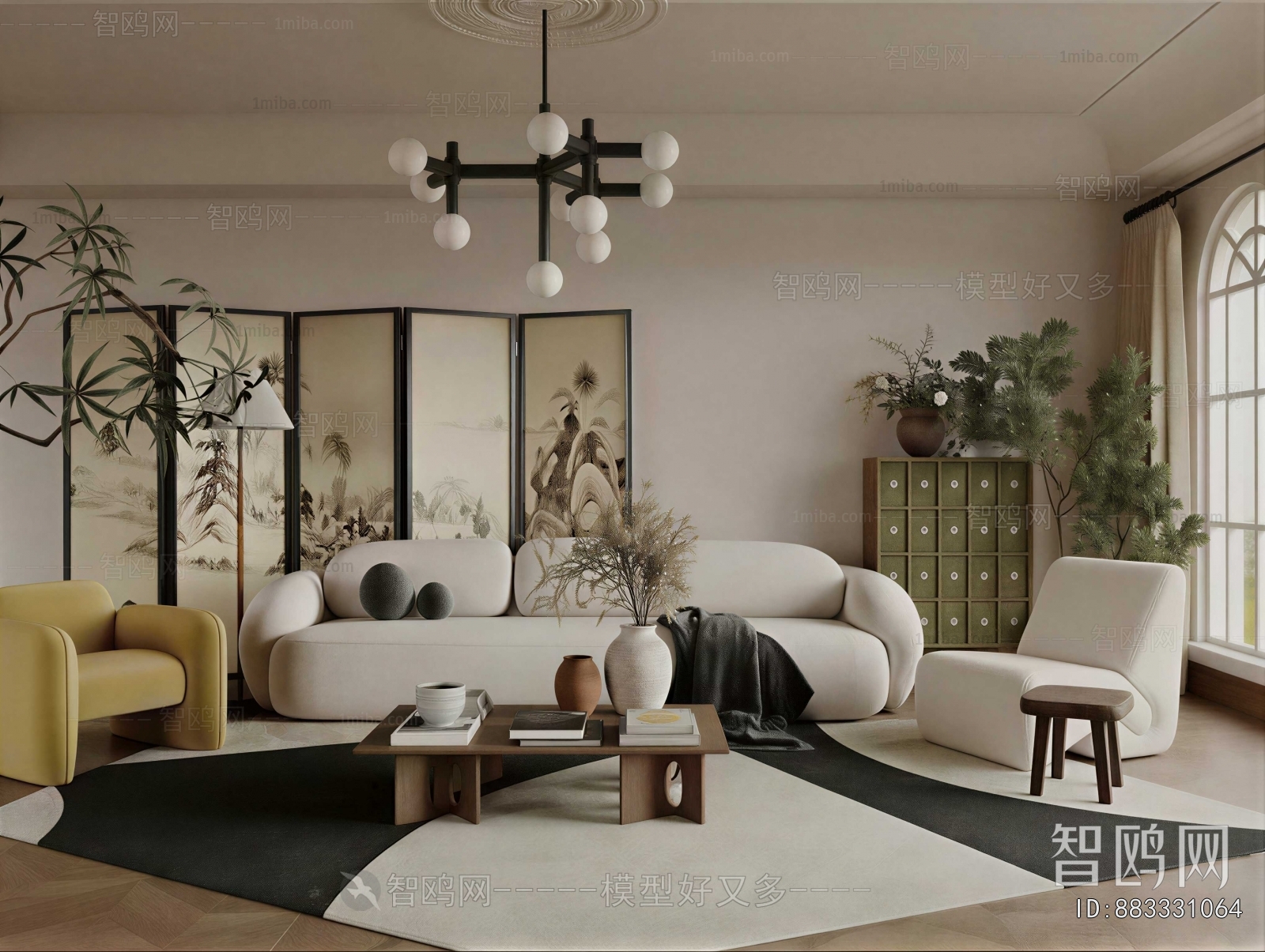 French Style A Living Room