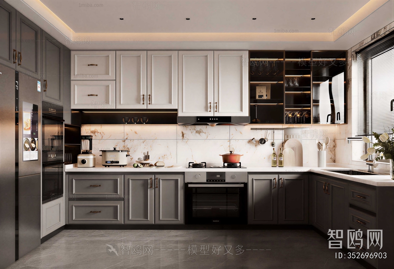 French Style The Kitchen