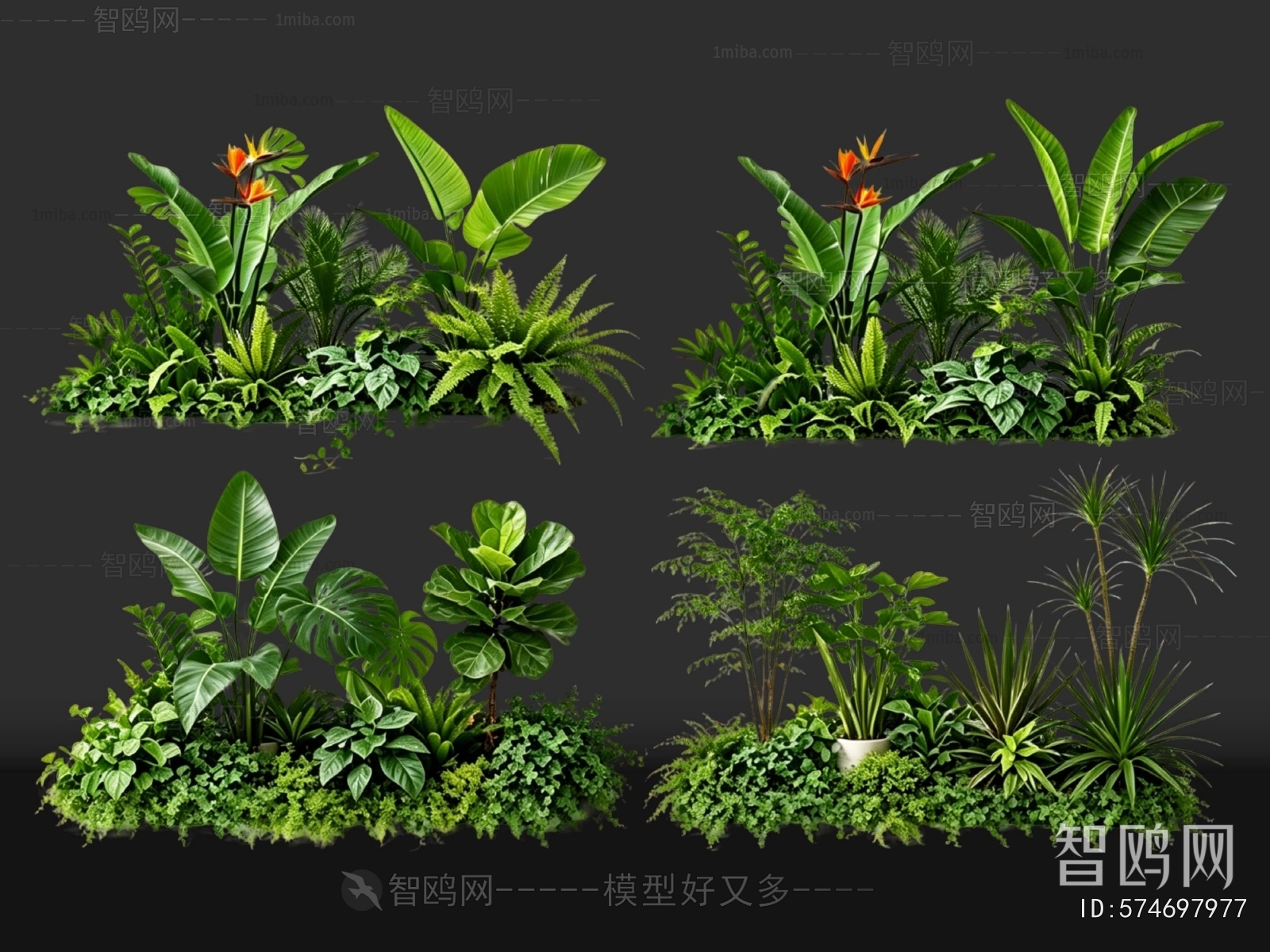 Modern Plant Pile
