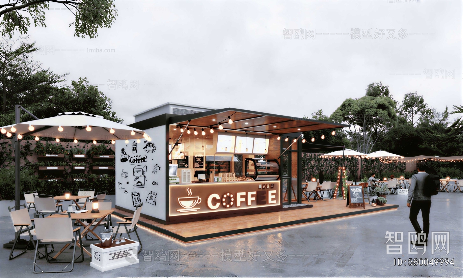 Modern Appearance Of Commercial Building