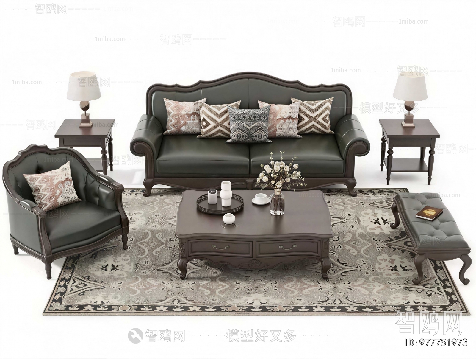 European Style Sofa Combination